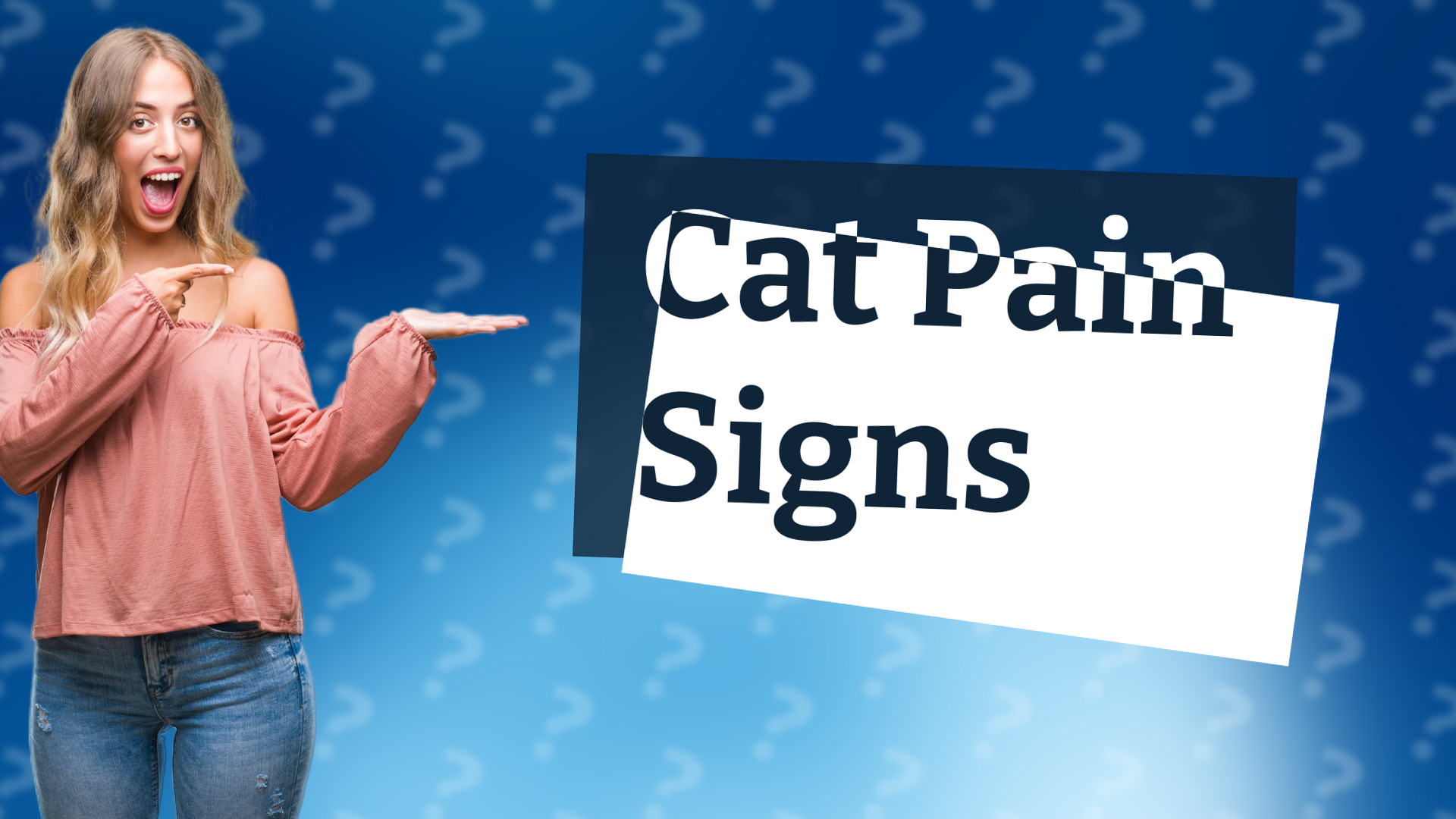 Cat Pain Signs