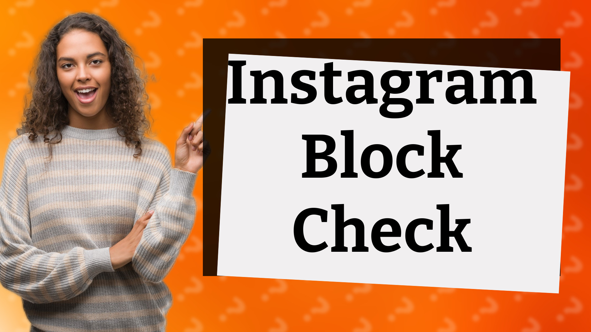 Instagram Block Check