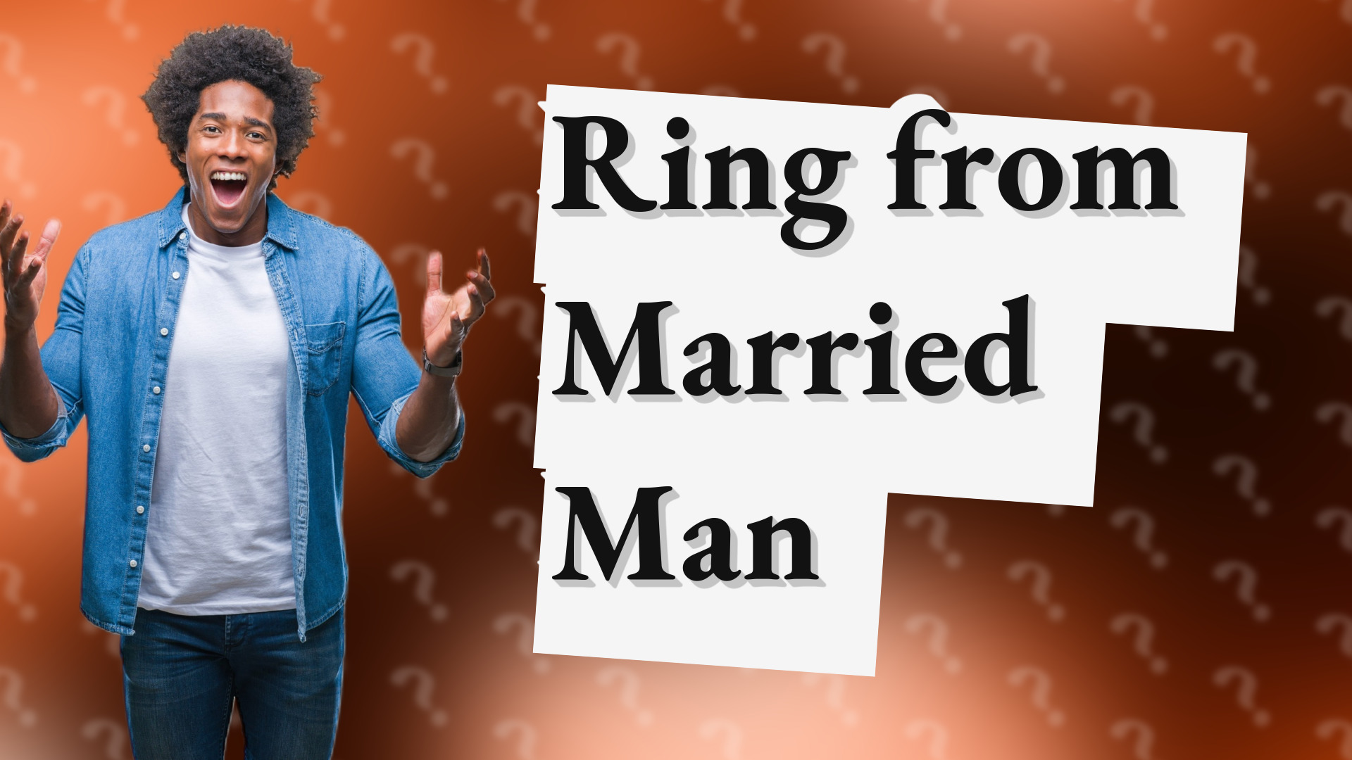 Ring from Married Man