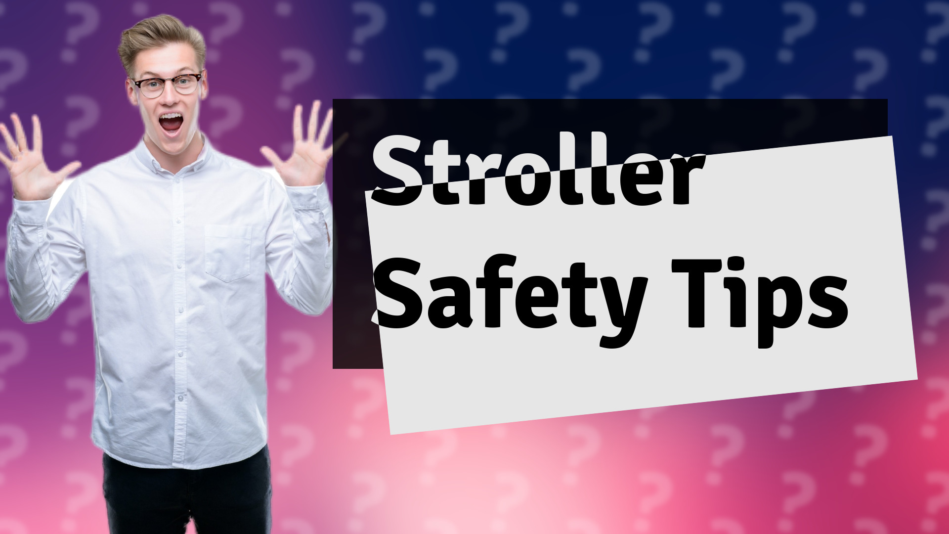 Stroller Safety Tips