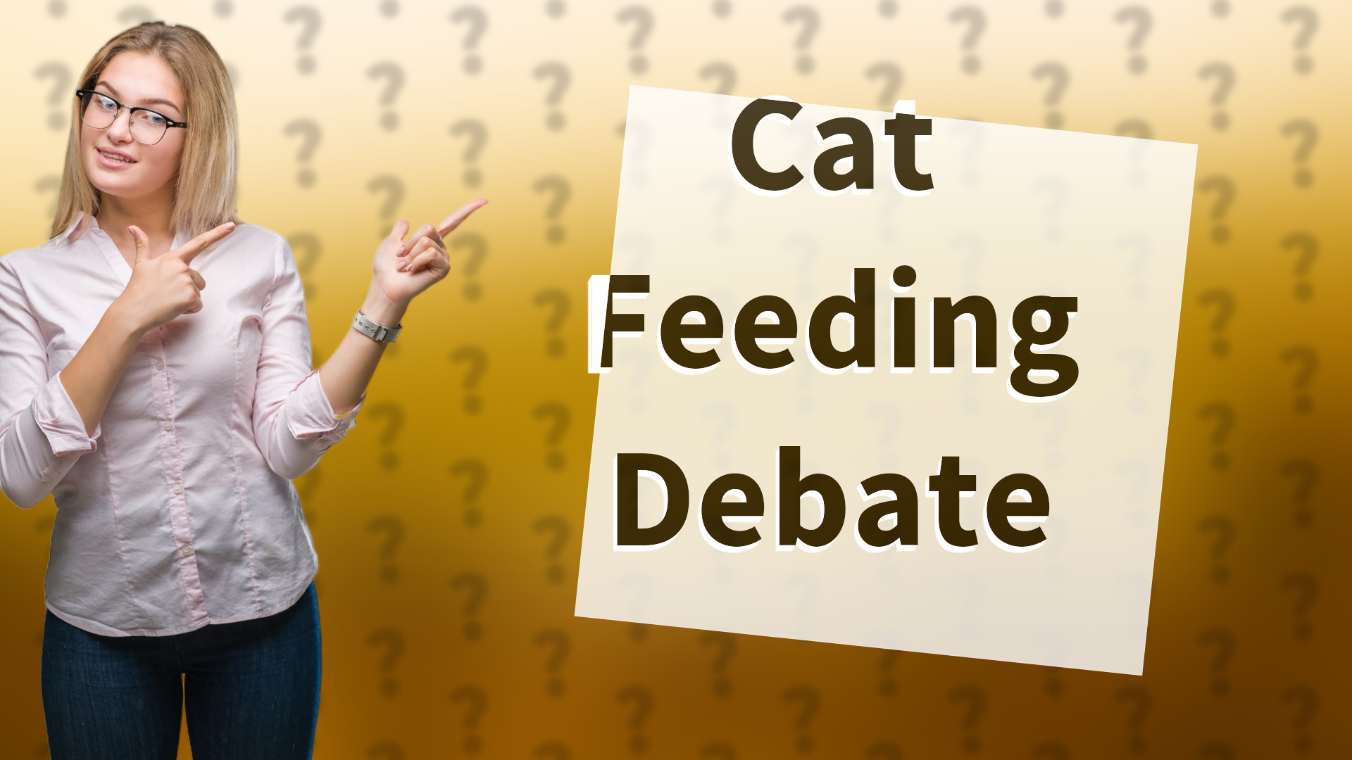 Cat Feeding Debate