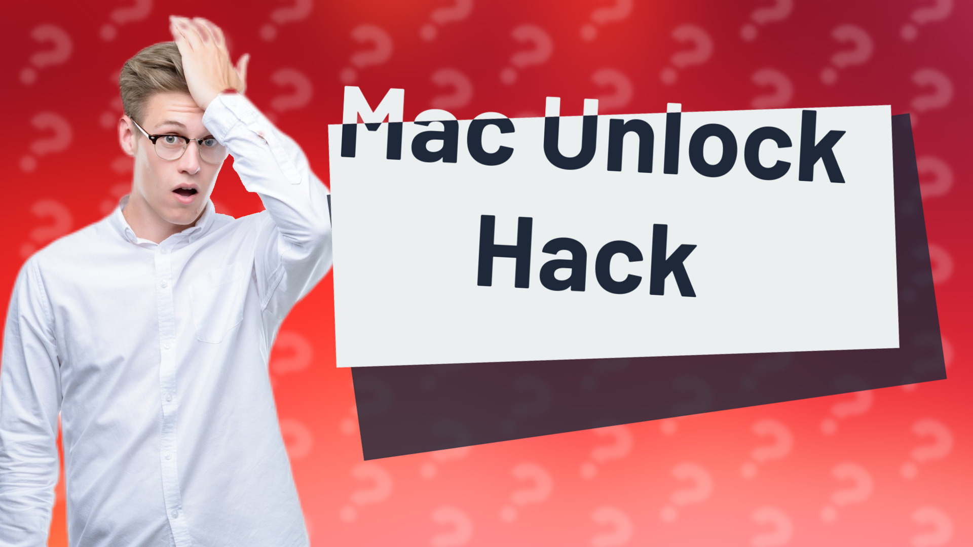 Mac Unlock Hack