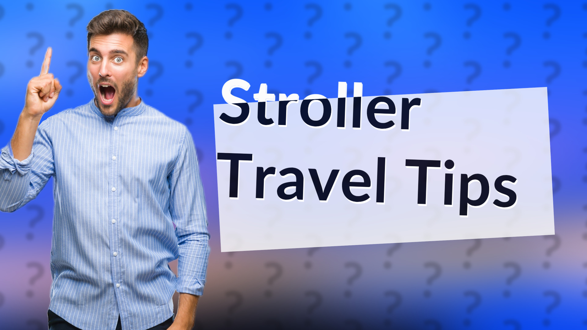 Stroller Travel Tips