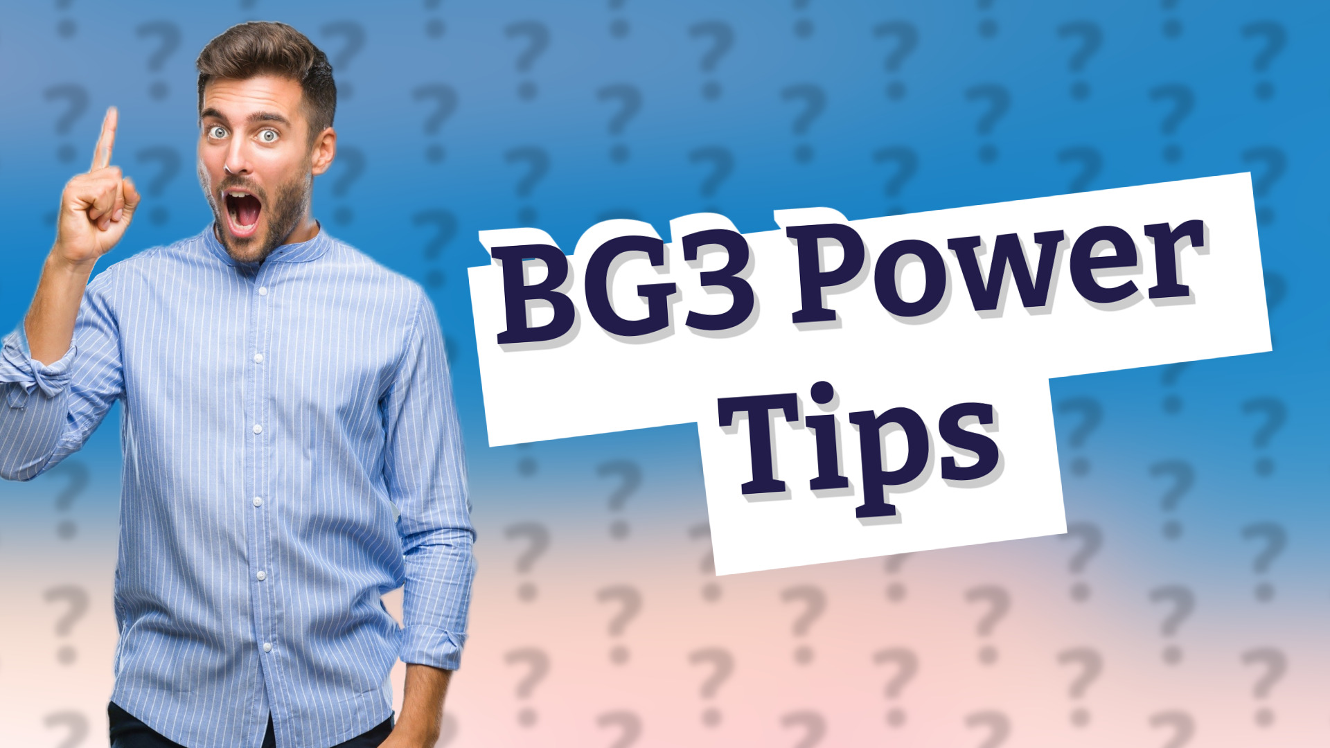 BG3 Power Tips