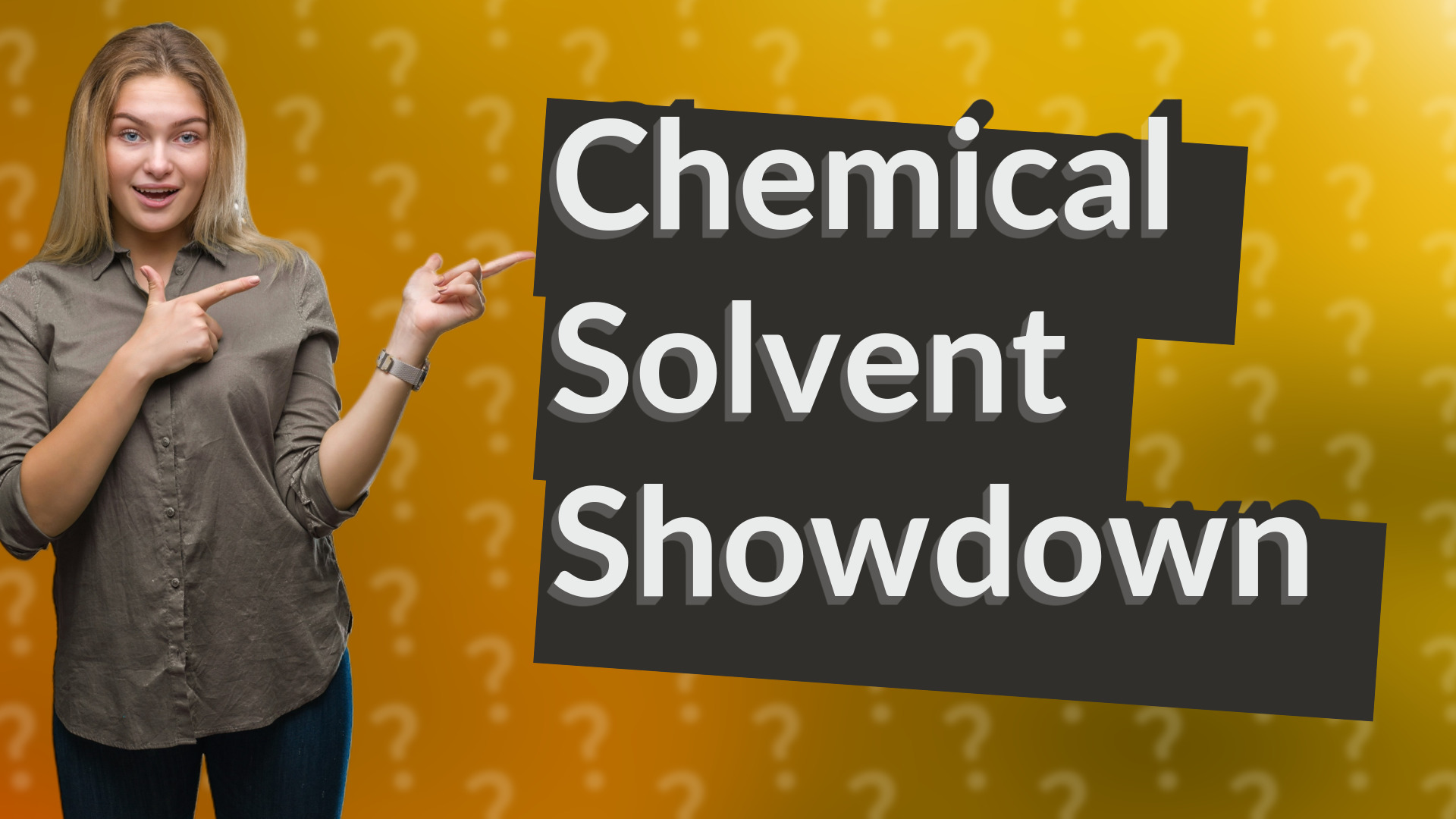 Chemical Solvent Showdown