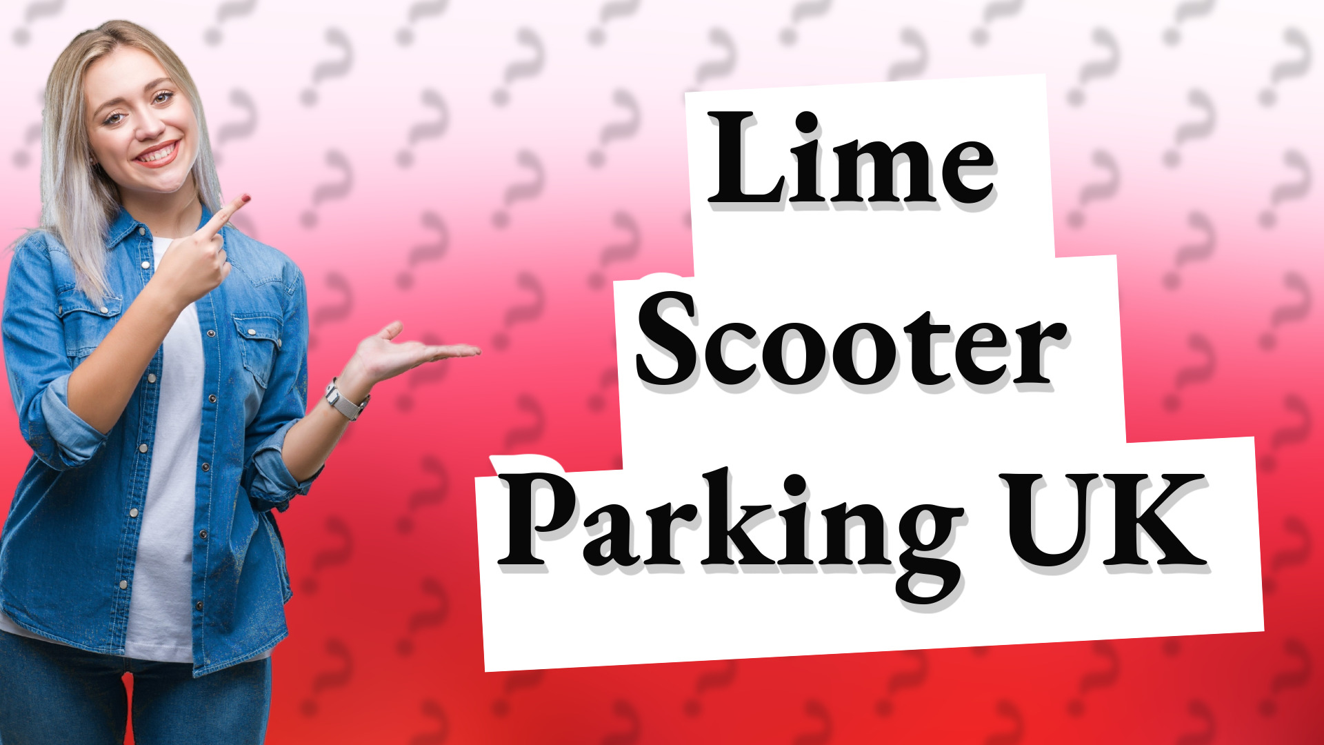 Lime Scooter Parking UK