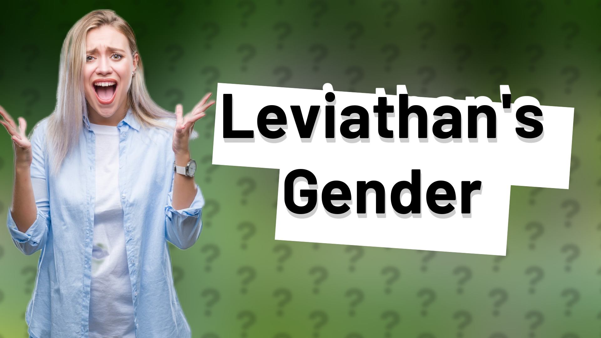 Leviathan's Gender