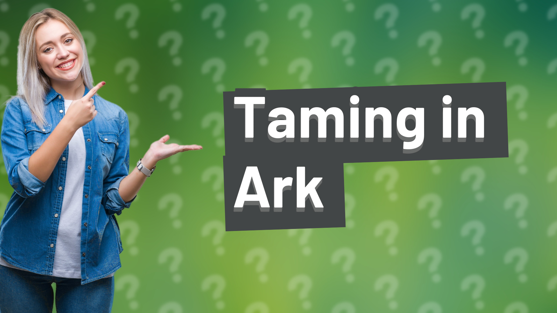 Taming in Ark