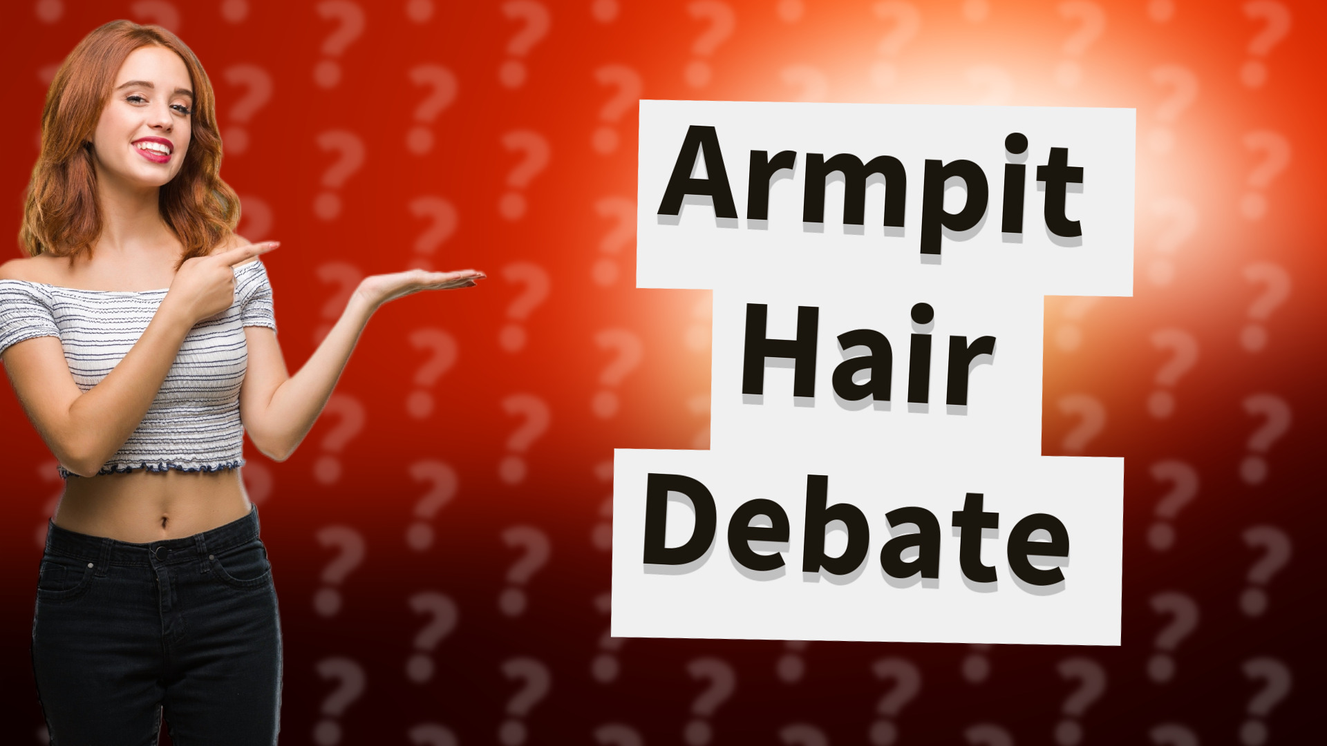 Armpit Hair Debate