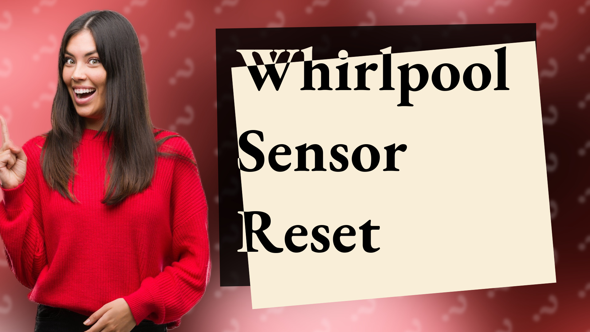 Whirlpool Sensor Reset