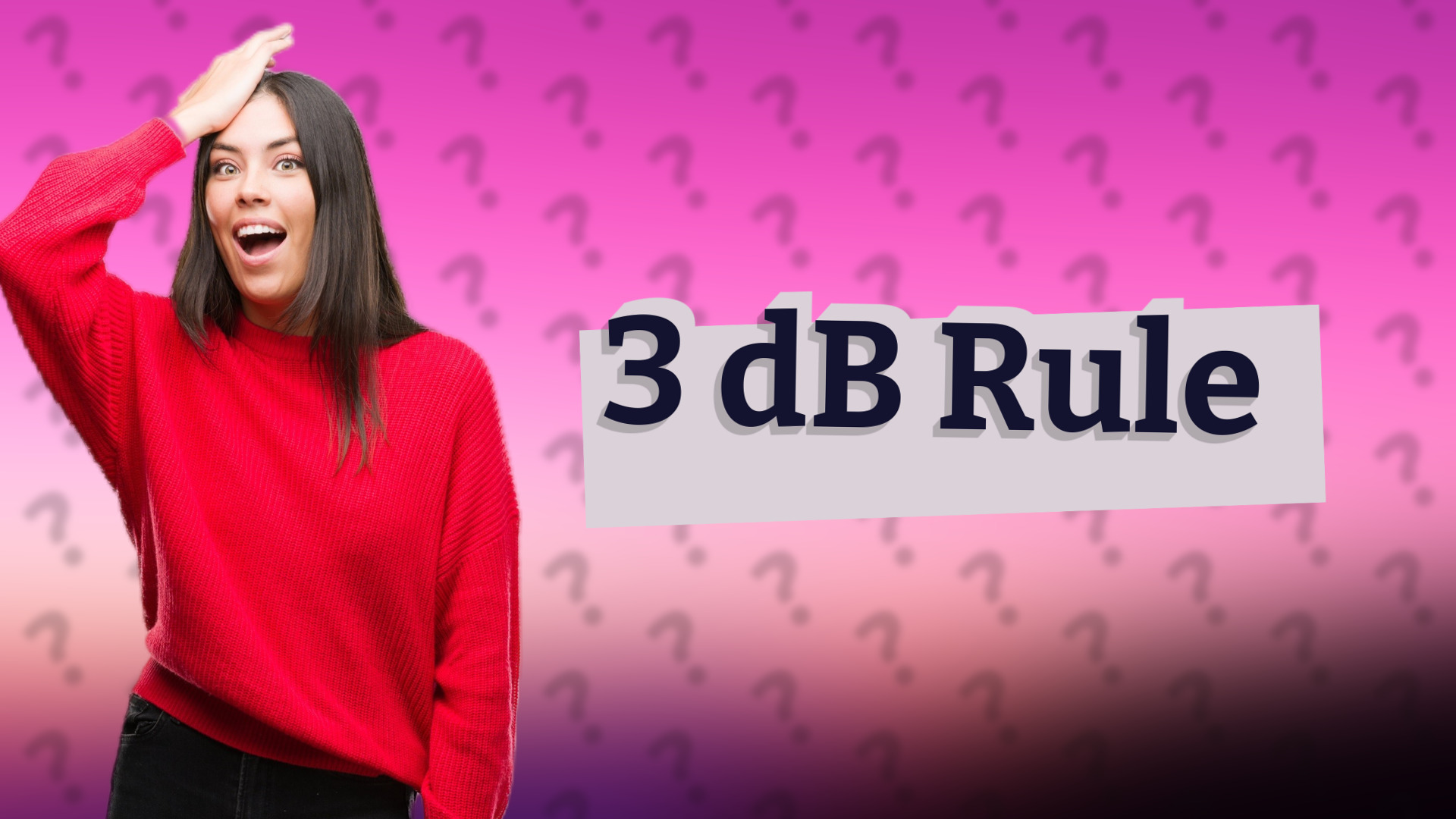 3 dB Rule