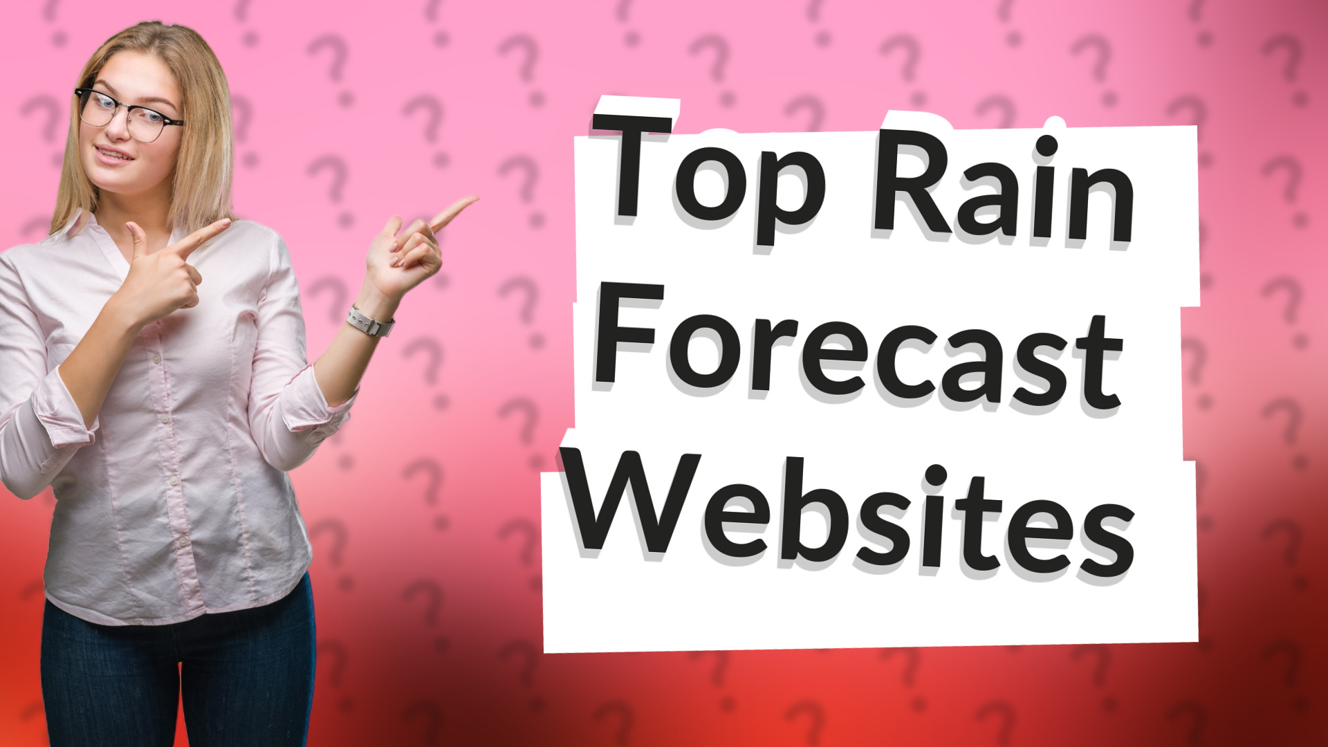 Top Rain Forecast Websites