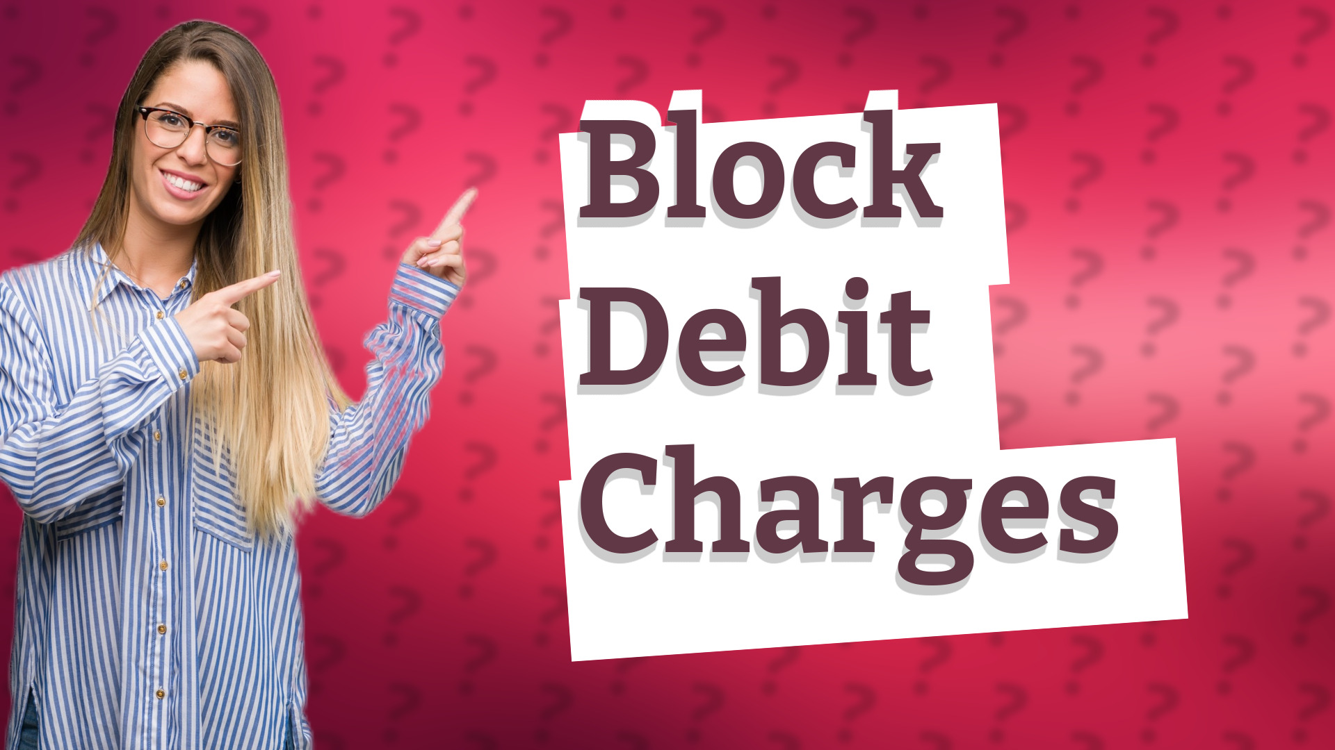 Block Debit Charges