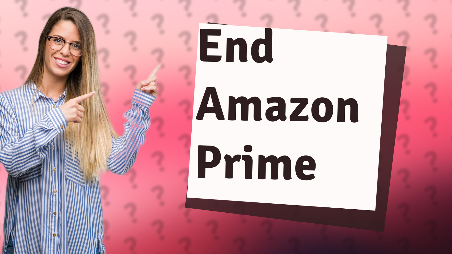 End Amazon Prime