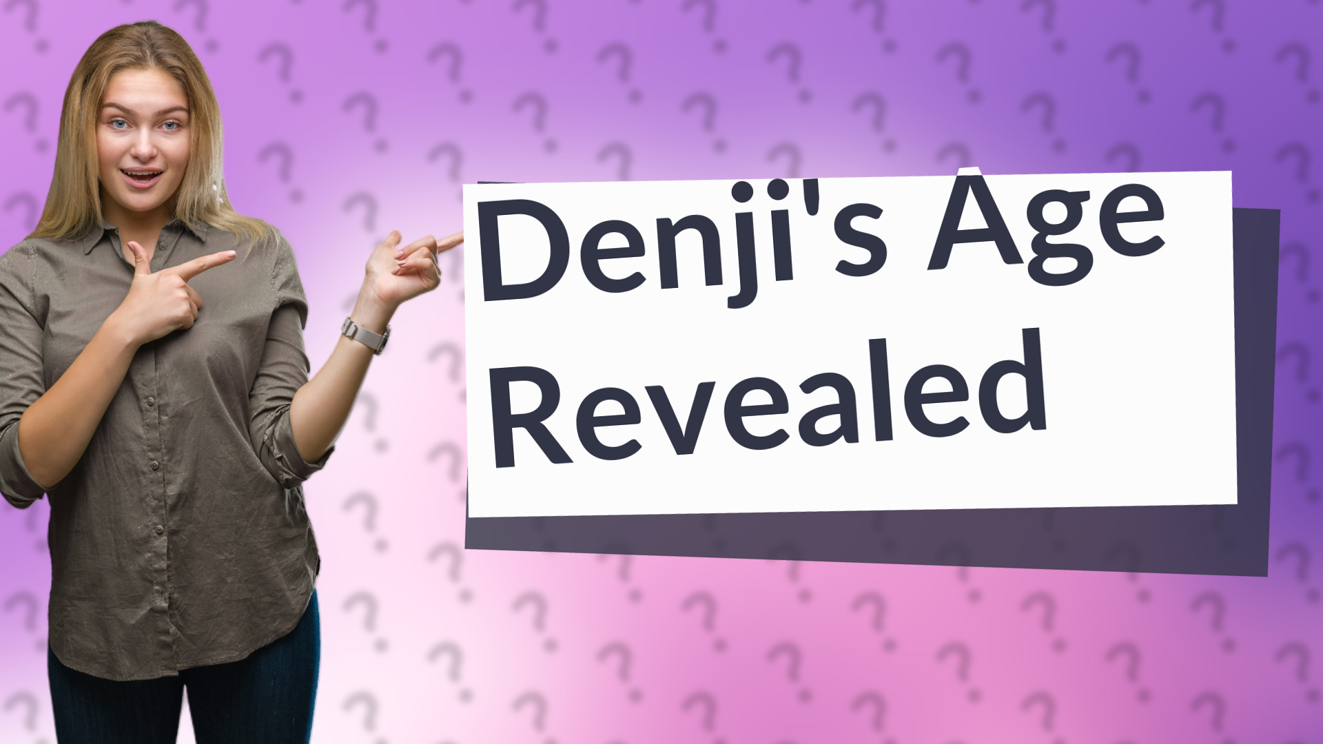 Denji's Age Revealed