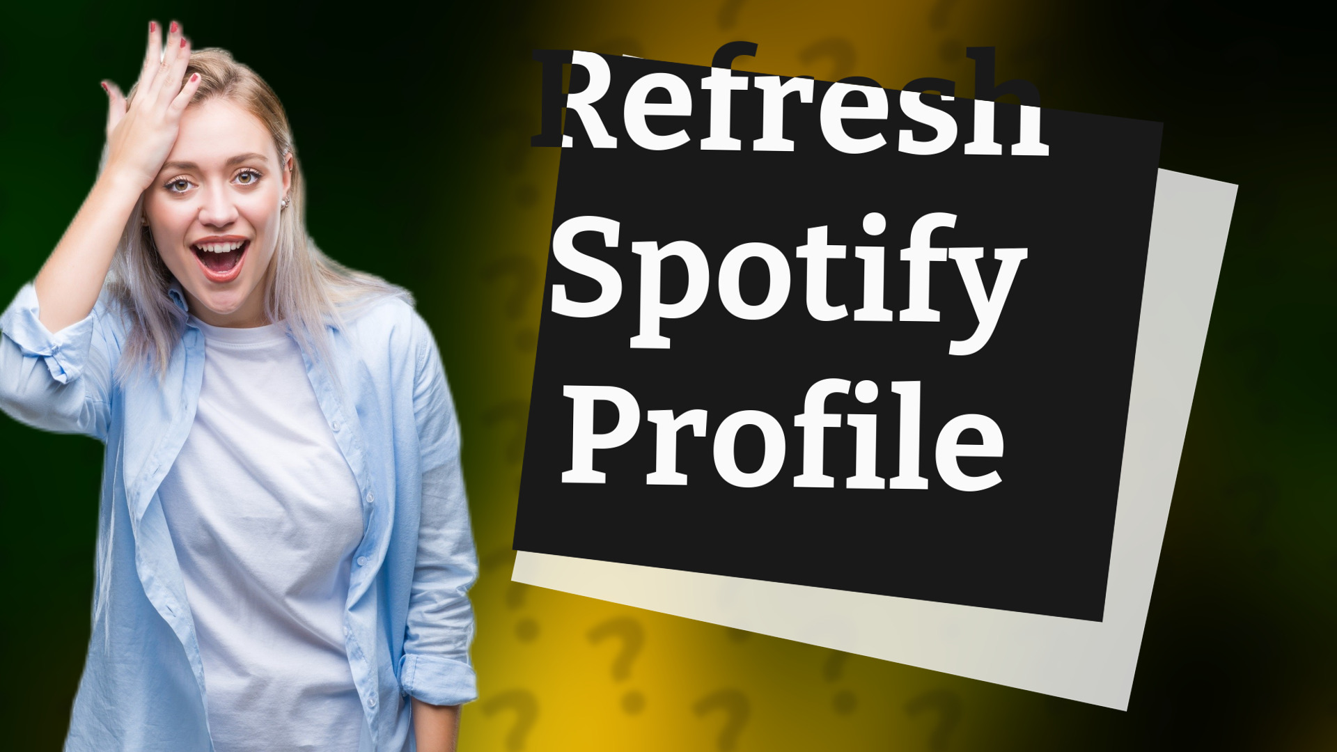 Refresh Spotify Profile