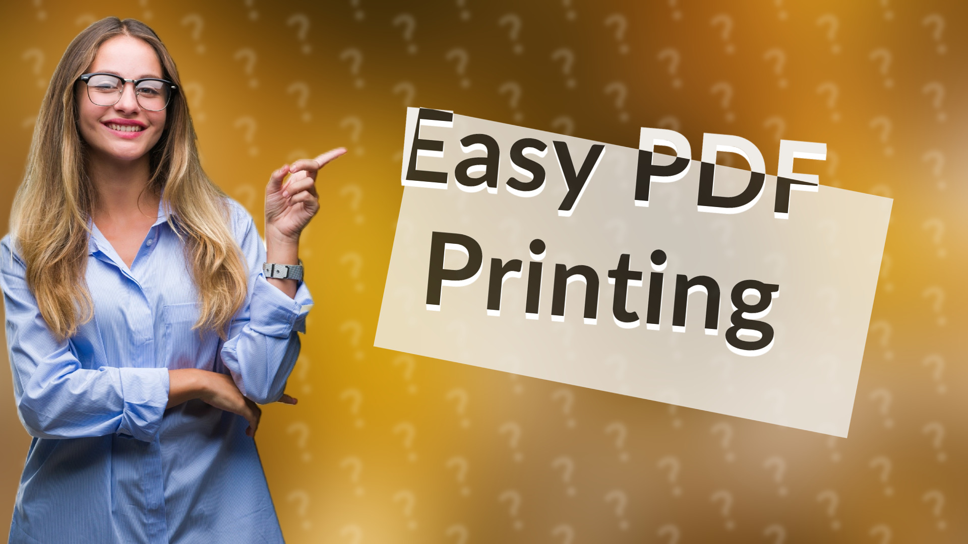 Easy PDF Printing