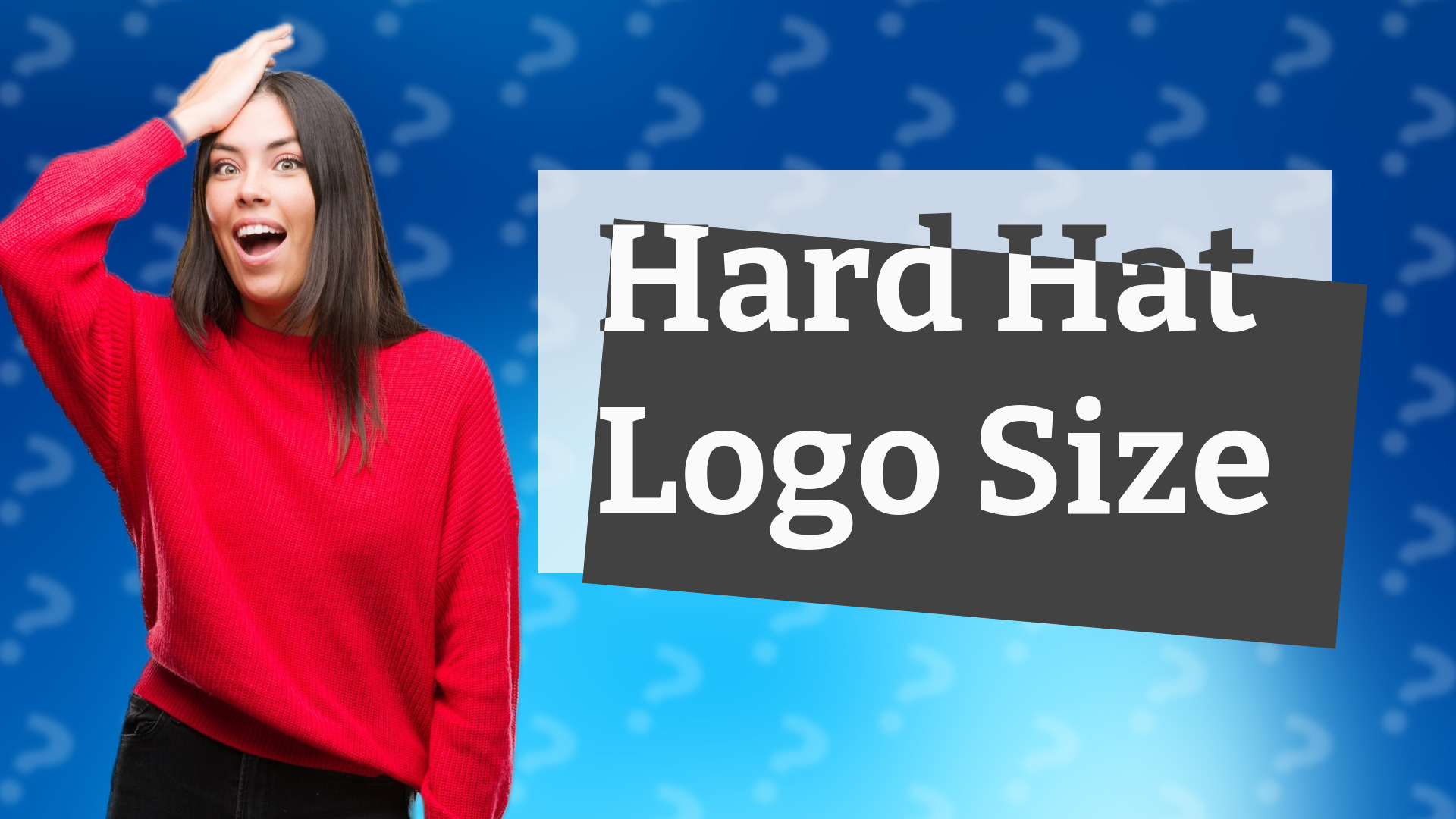 Hard Hat Logo Size