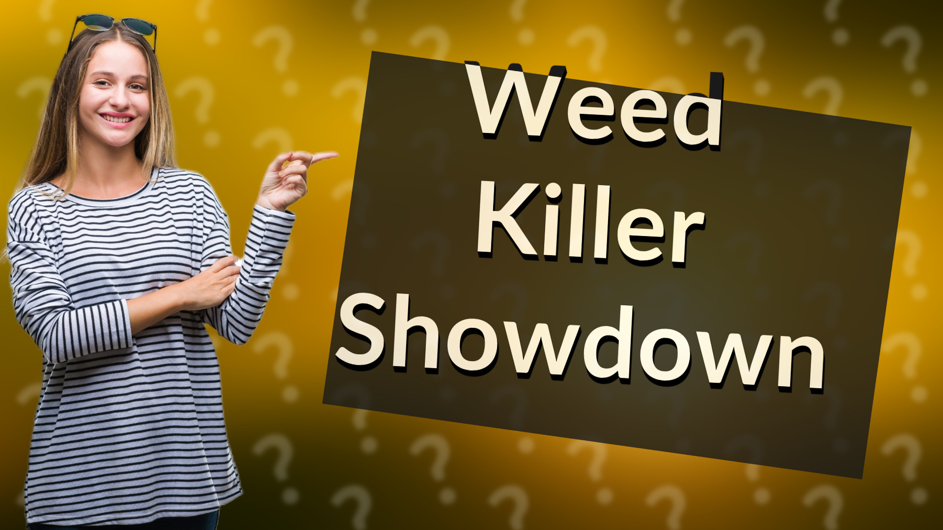 Weed Killer Showdown