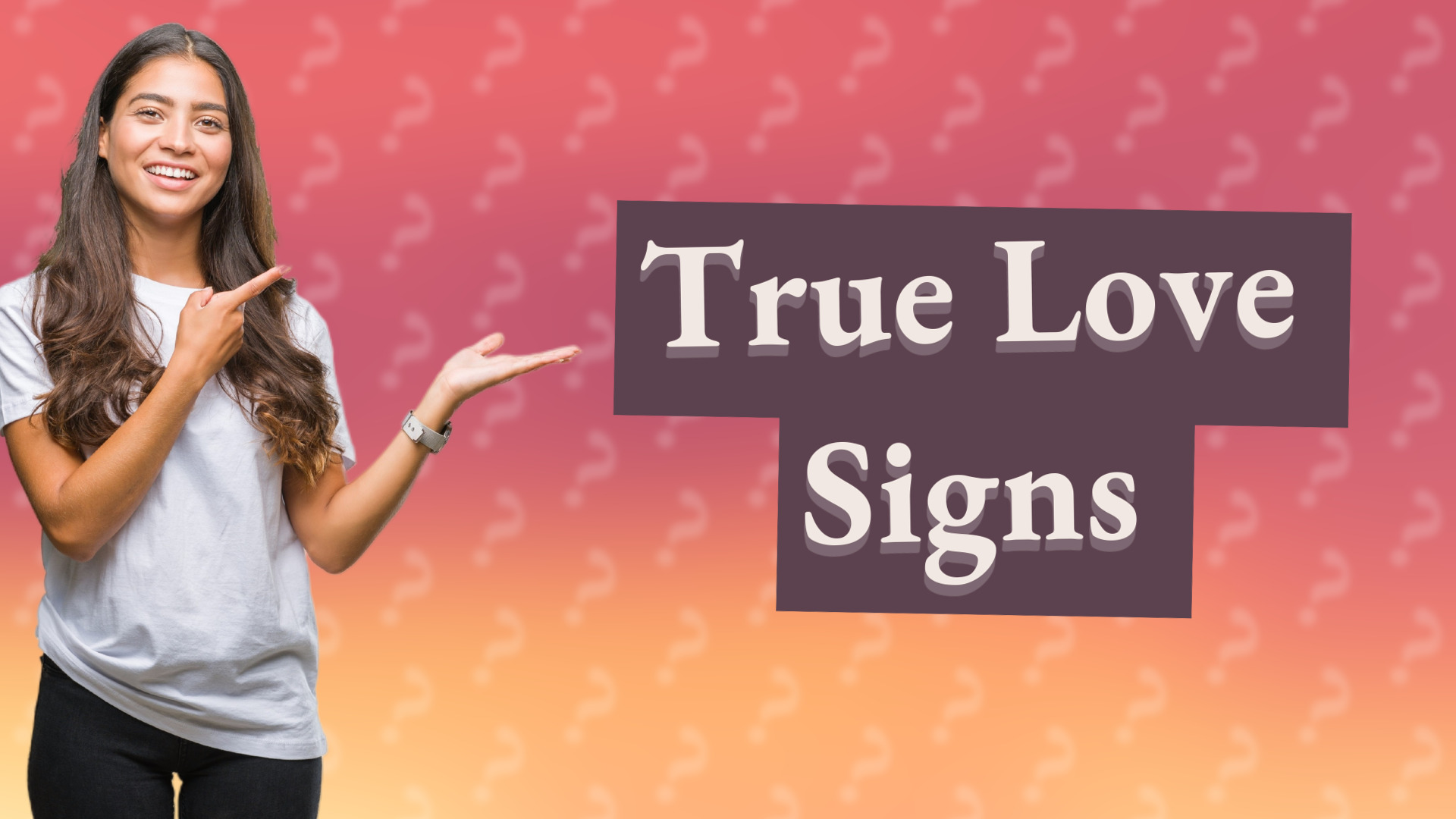 True Love Signs