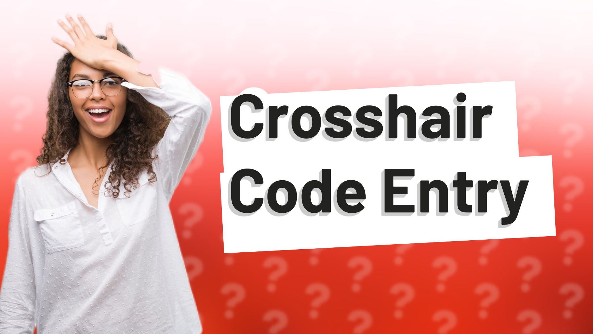 Crosshair Code Entry