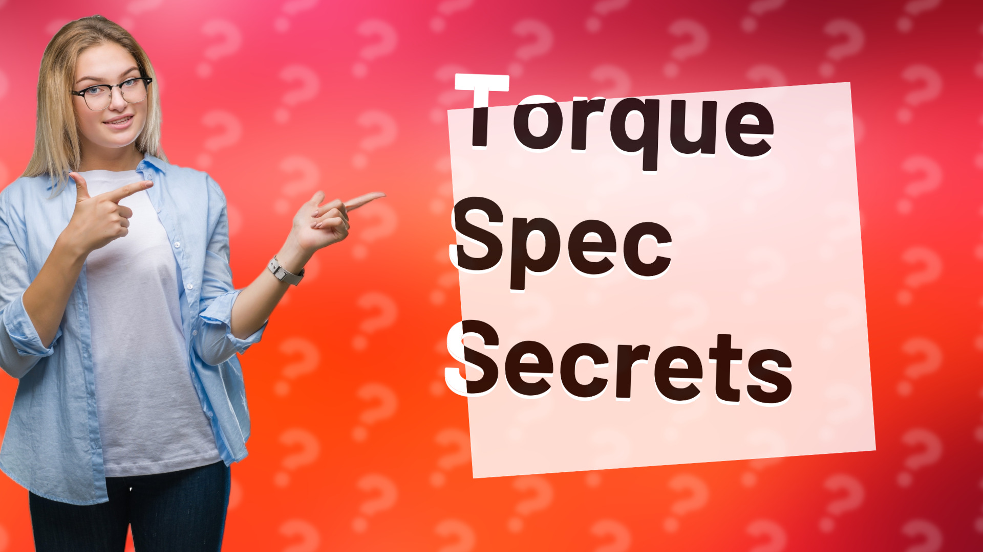 Torque Spec Secrets