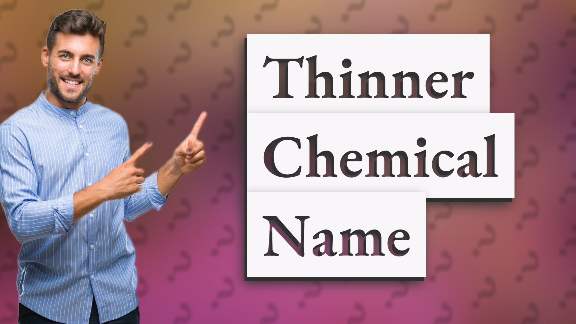 Thinner Chemical Name