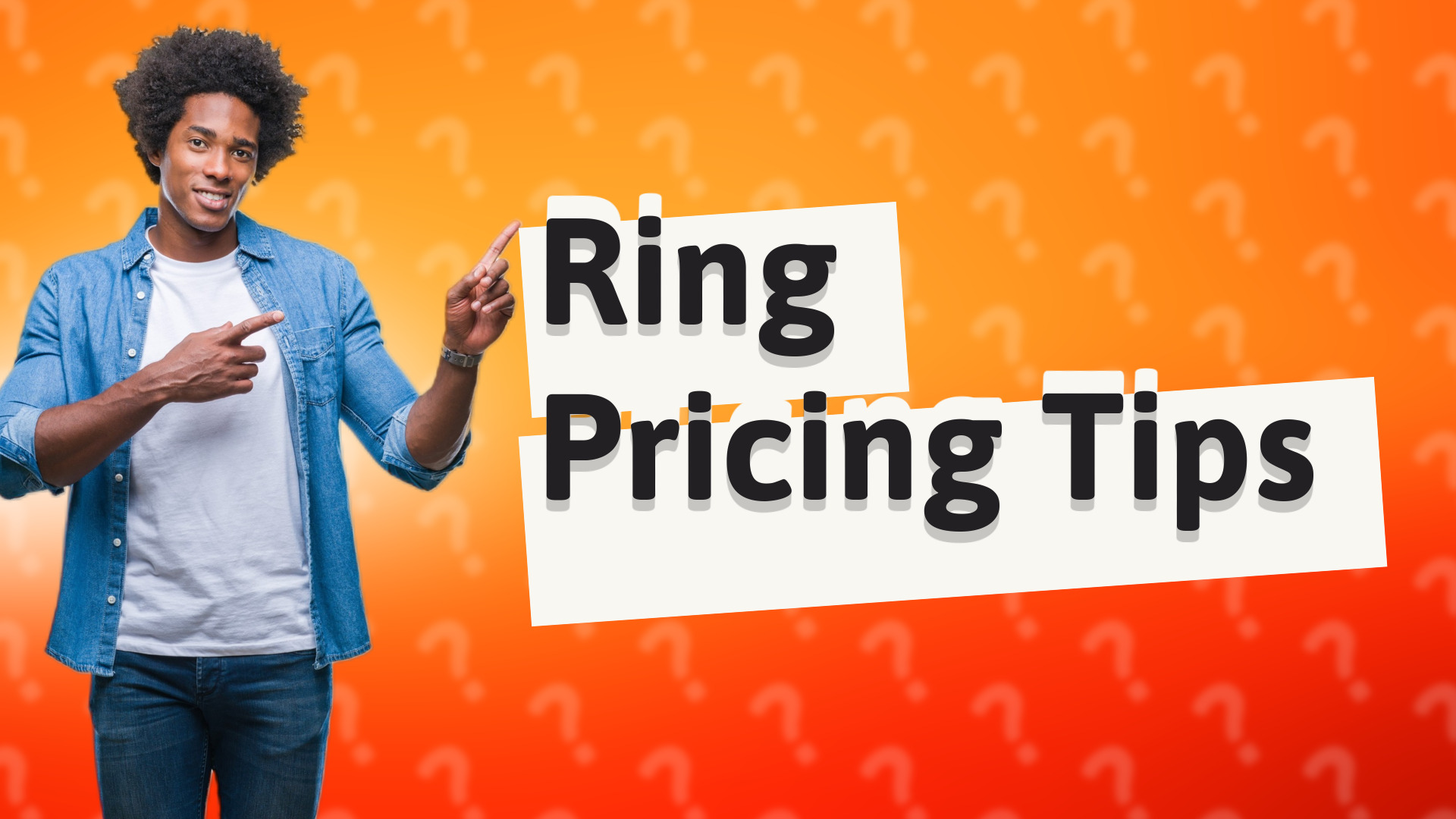 Ring Pricing Tips