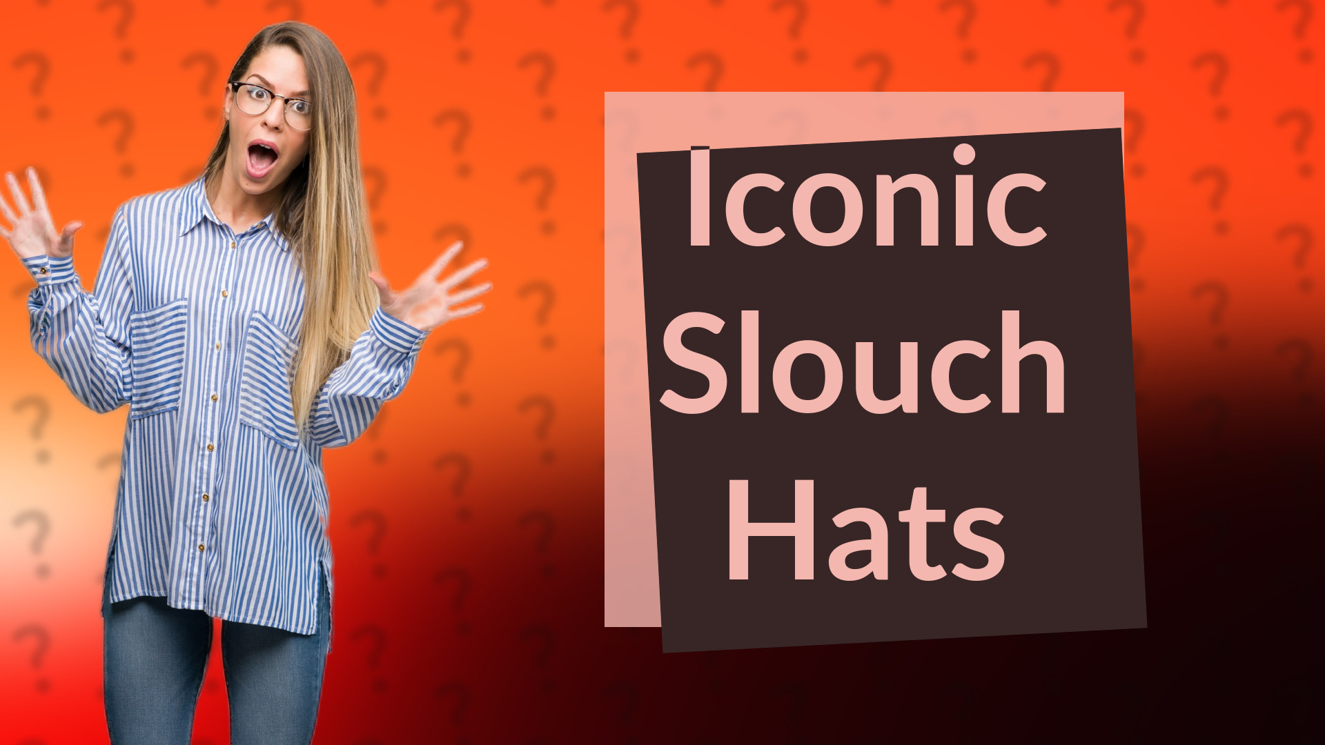 Iconic Slouch Hats