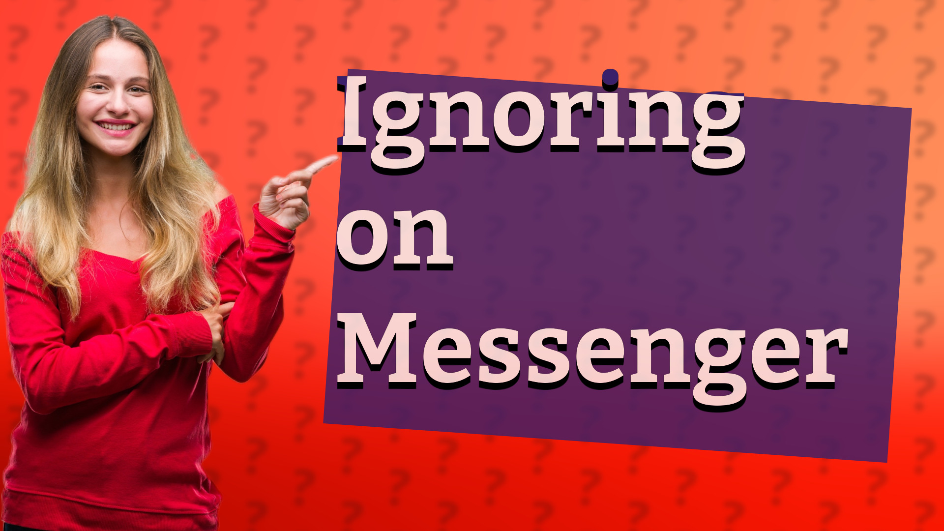 Ignoring on Messenger