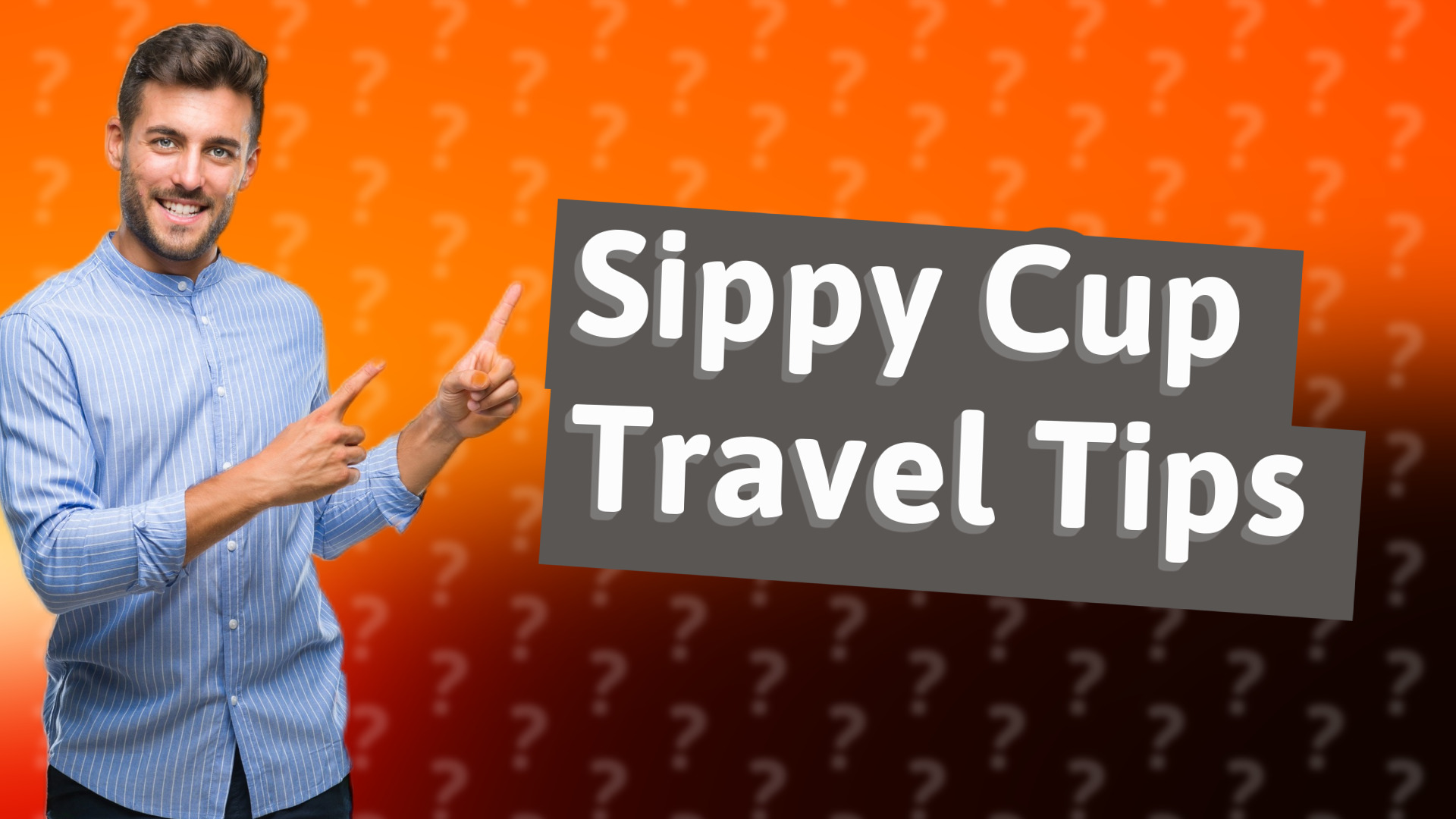 Sippy Cup Travel Tips