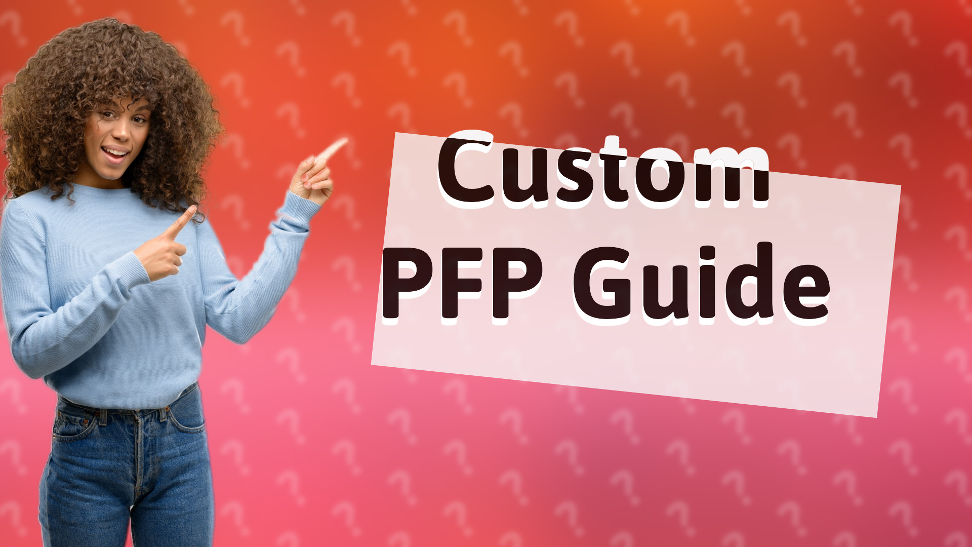 Custom PFP Guide