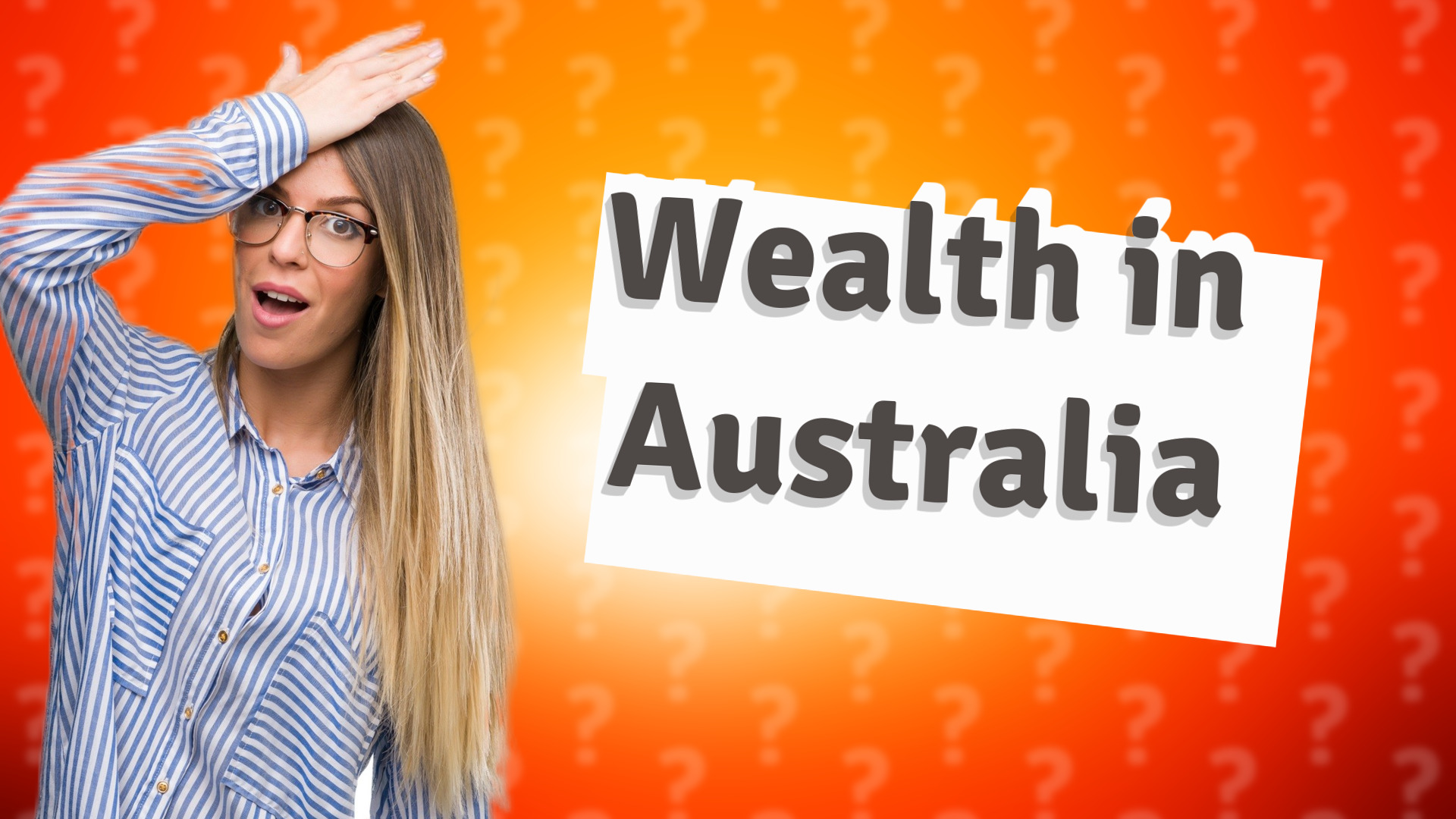 Wealth in Australia