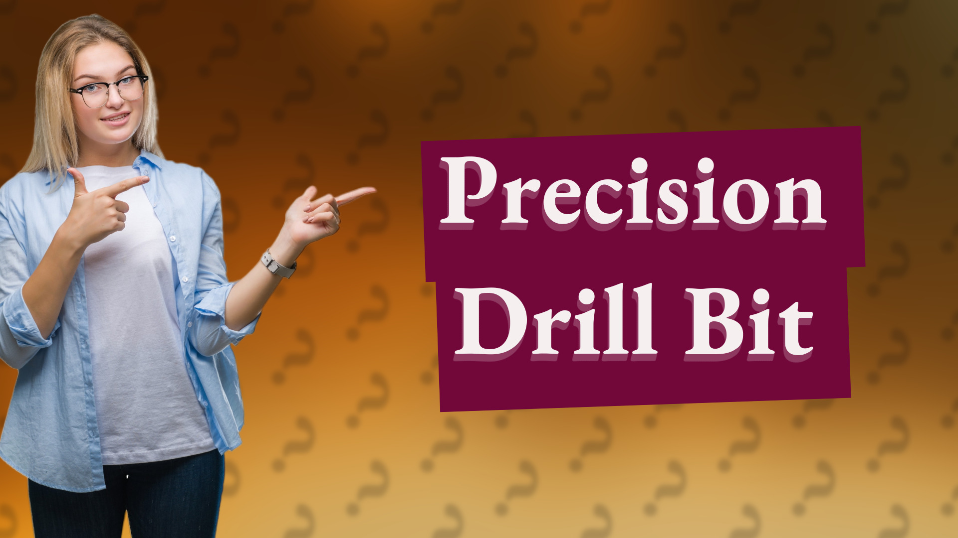 Precision Drill Bit