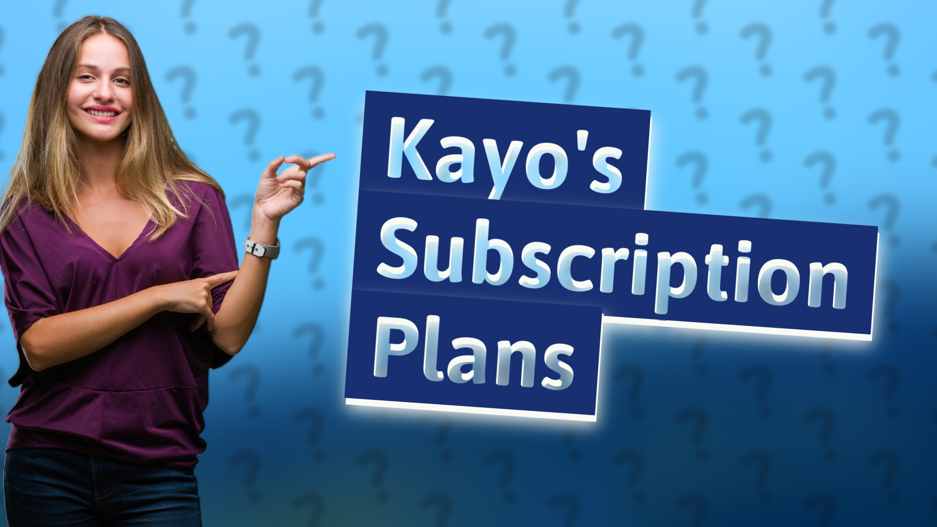 Kayo's Subscription Plans