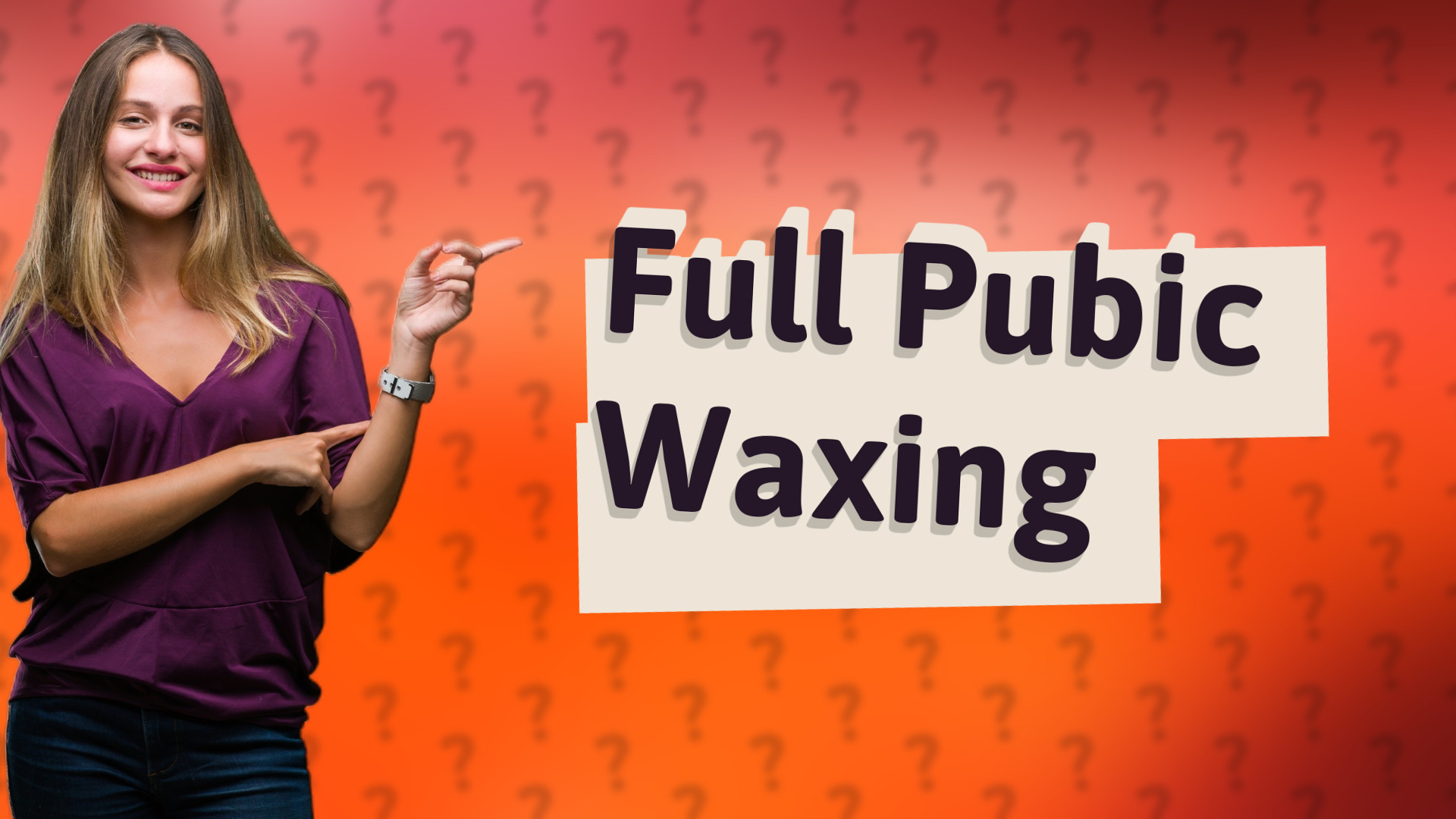 Full Pubic Waxing