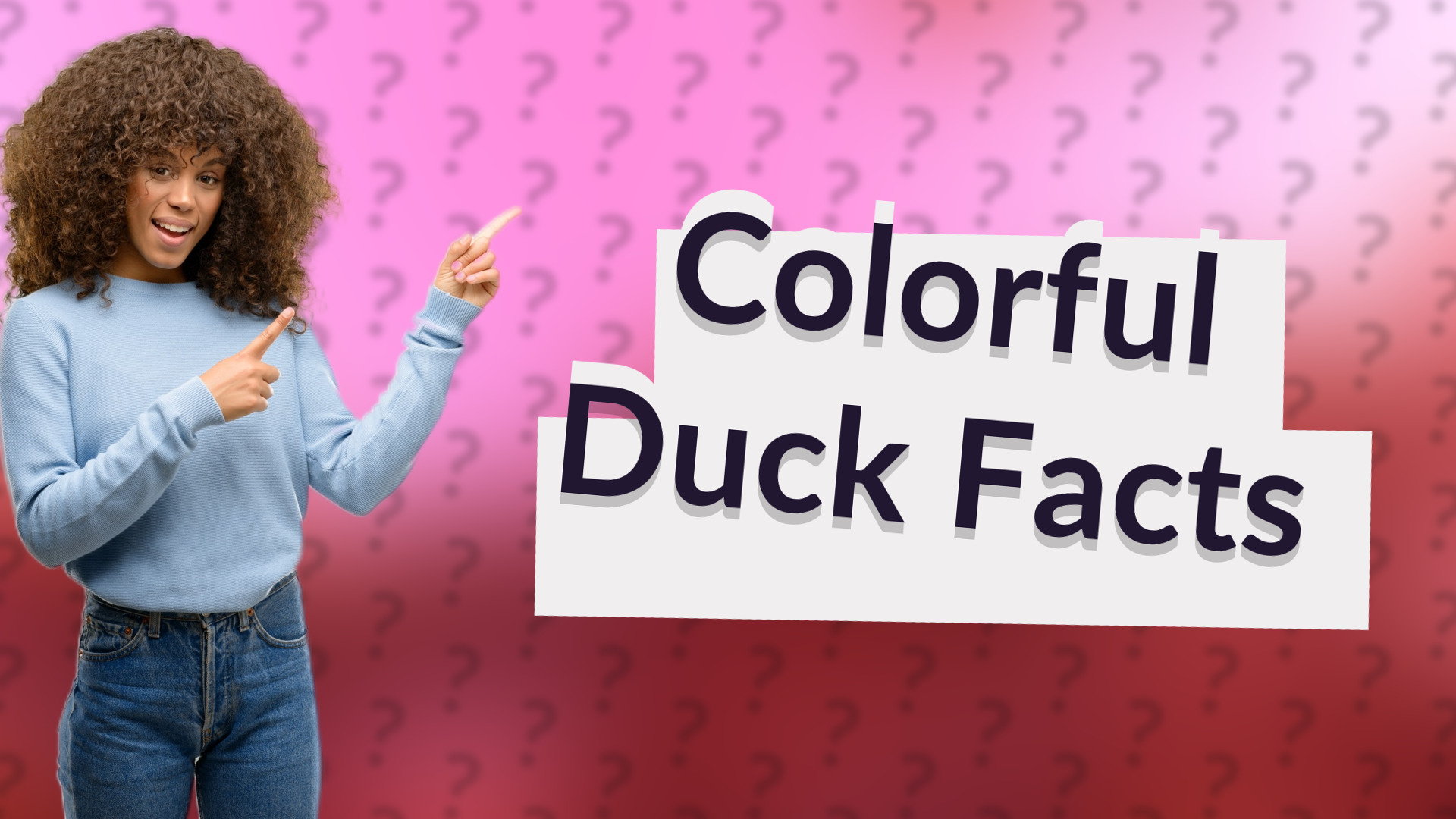 Colorful Duck Facts