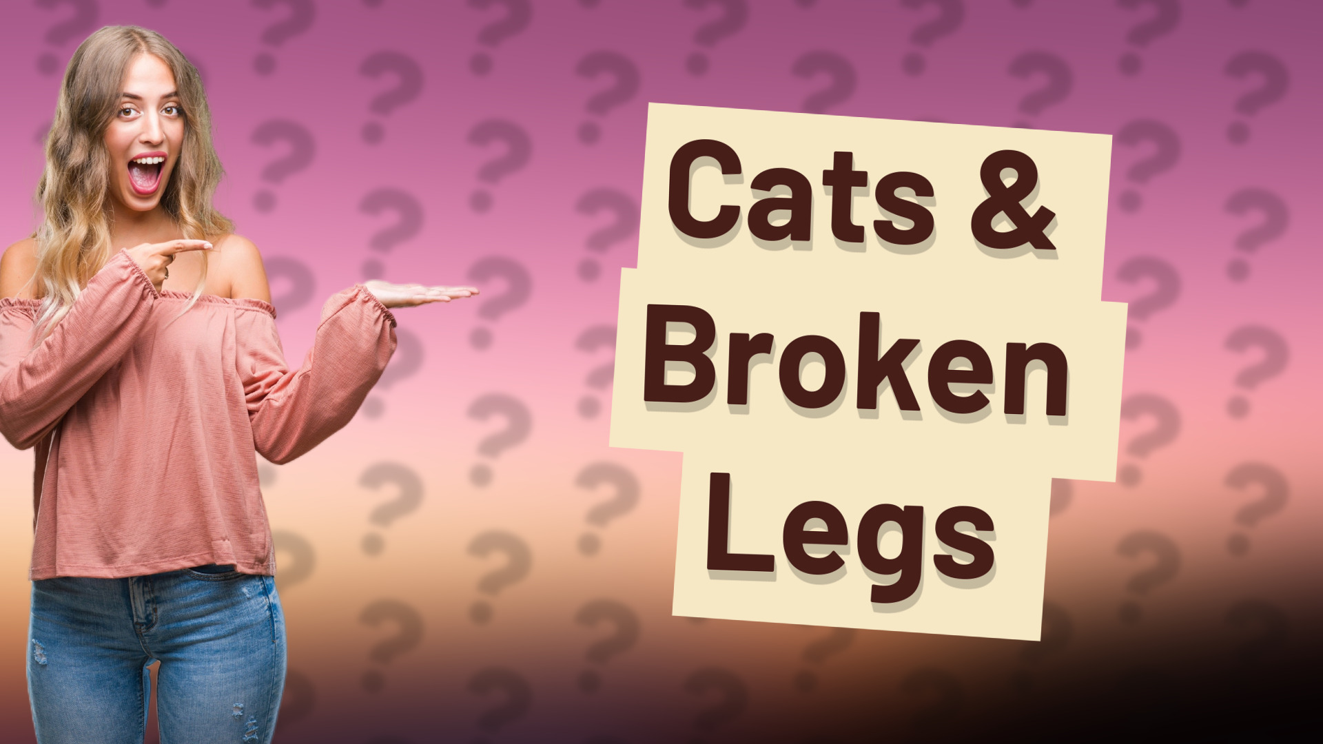 Cats & Broken Legs