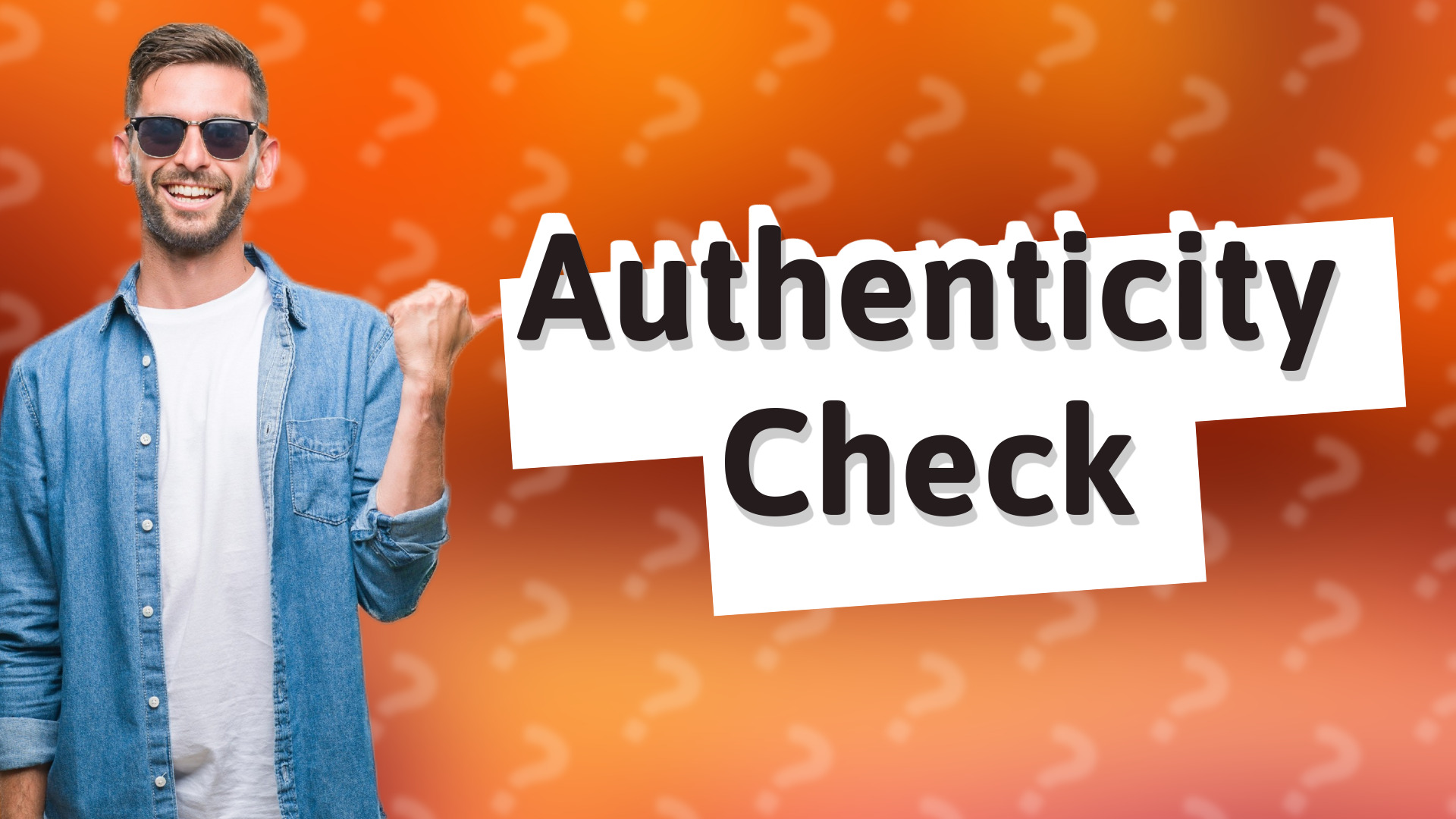 Authenticity Check