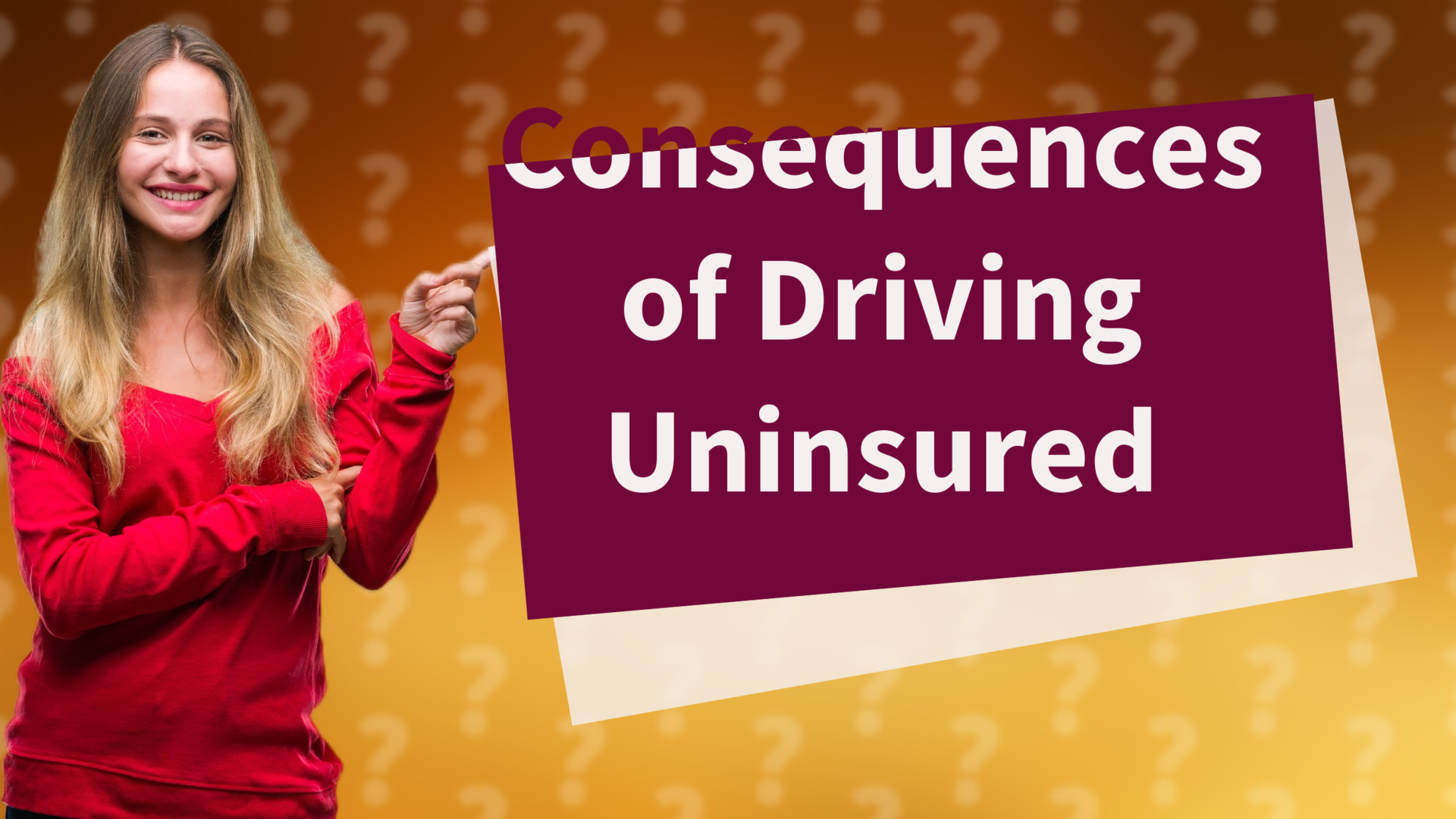 Consequences of Driving Uninsured
