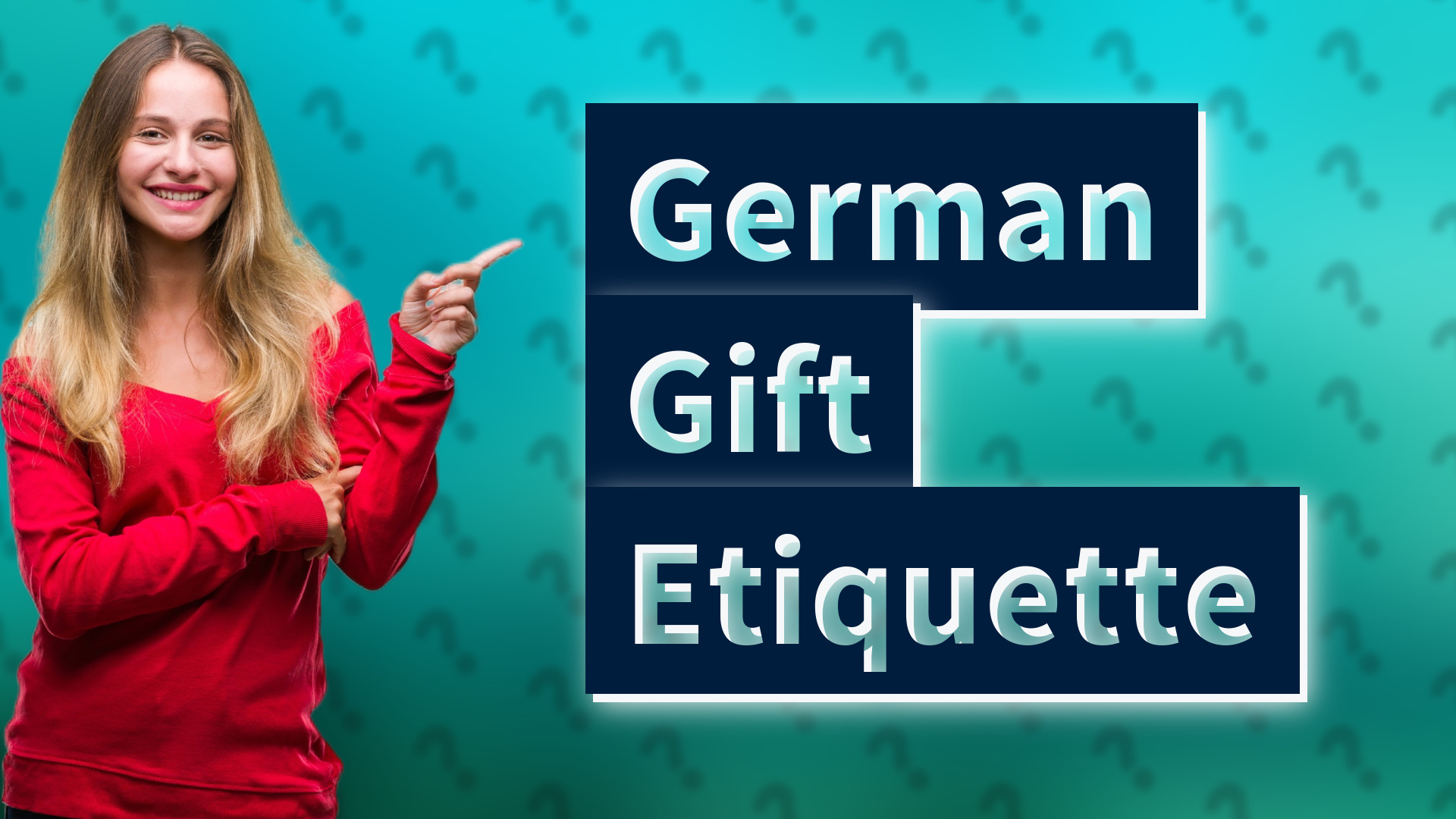 German Gift Etiquette