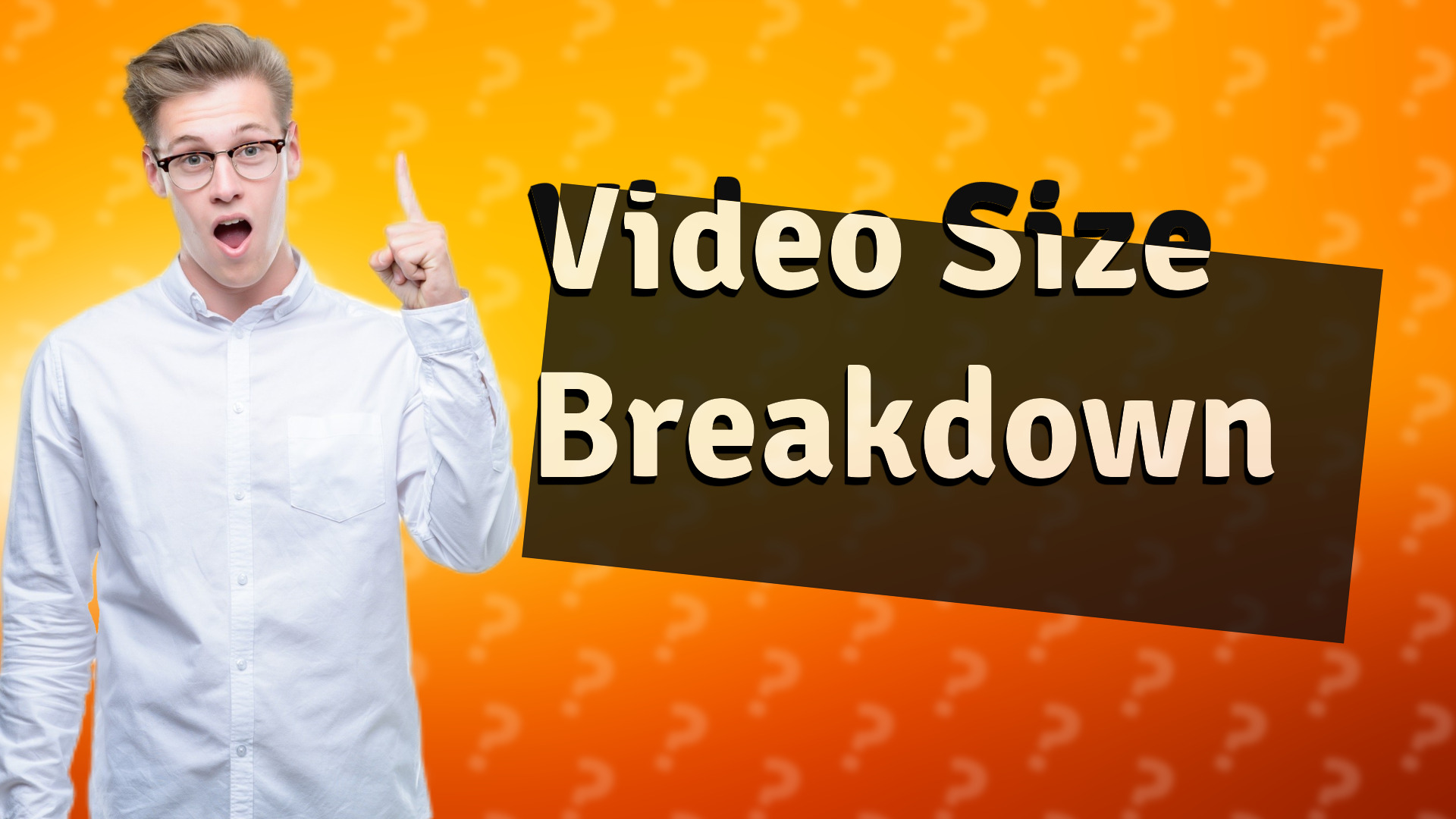 Video Size Breakdown