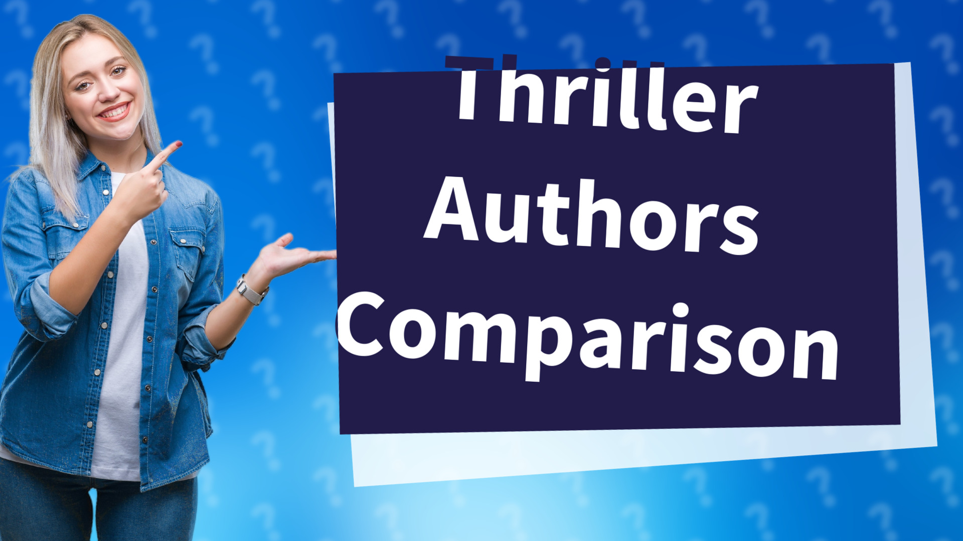 Thriller Authors Comparison