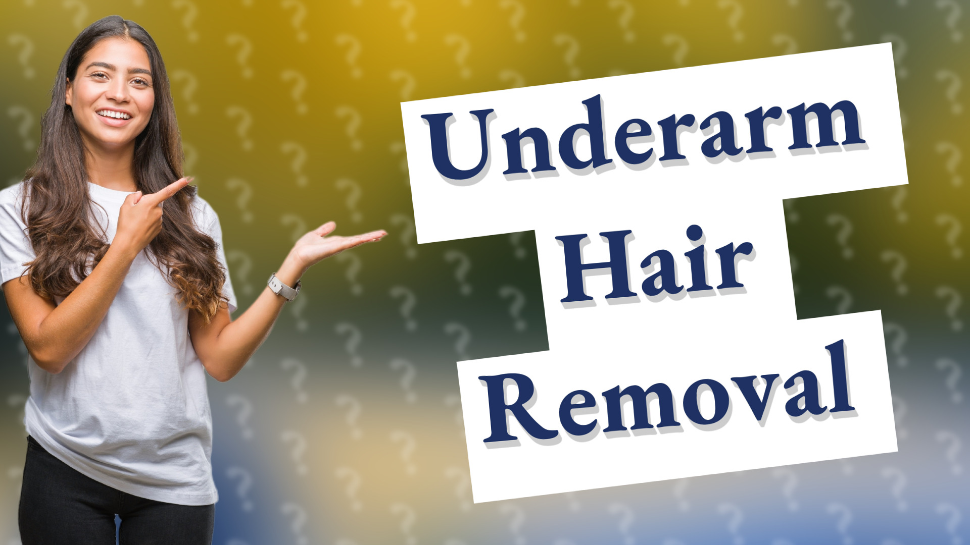 Underarm Hair Removal