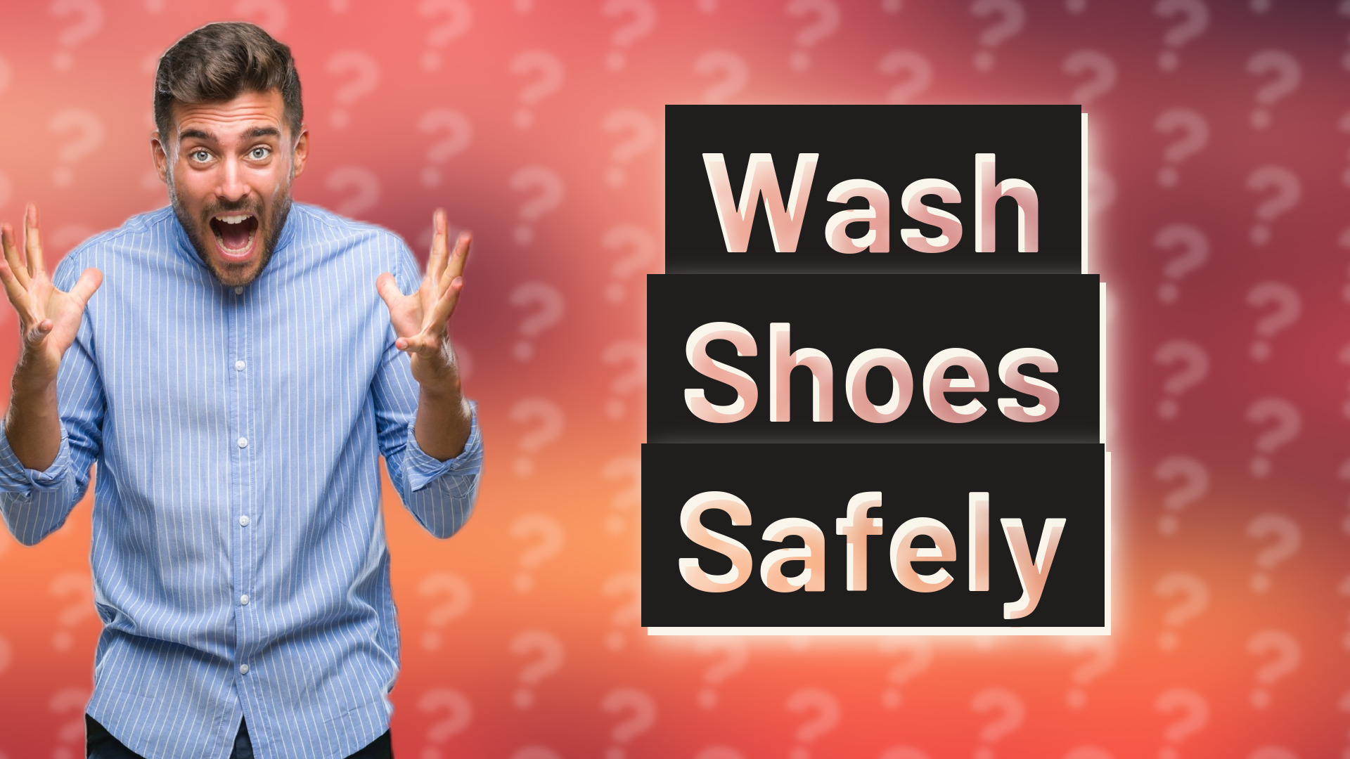 Wash Shoes Safely