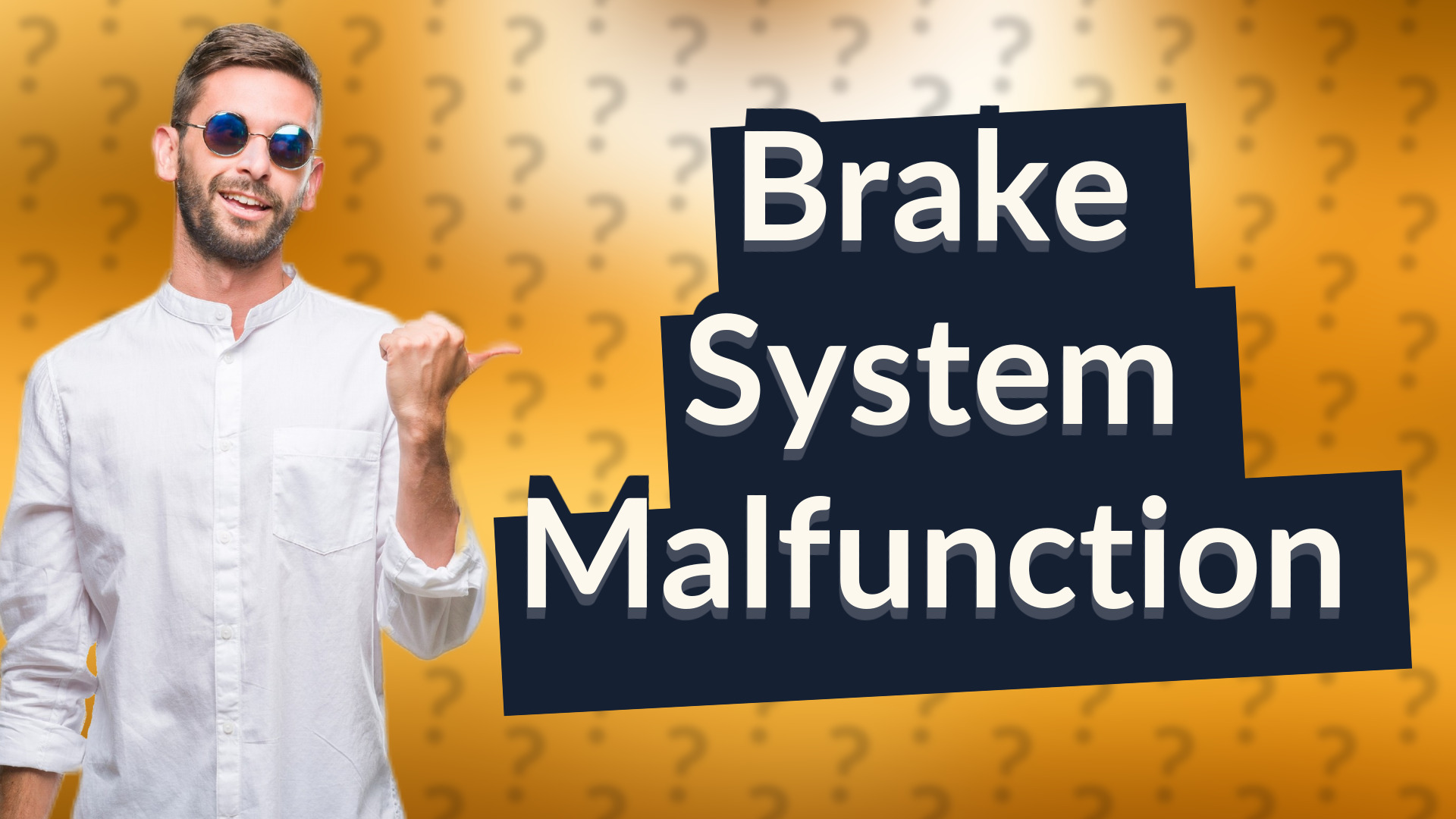 Brake System Malfunction
