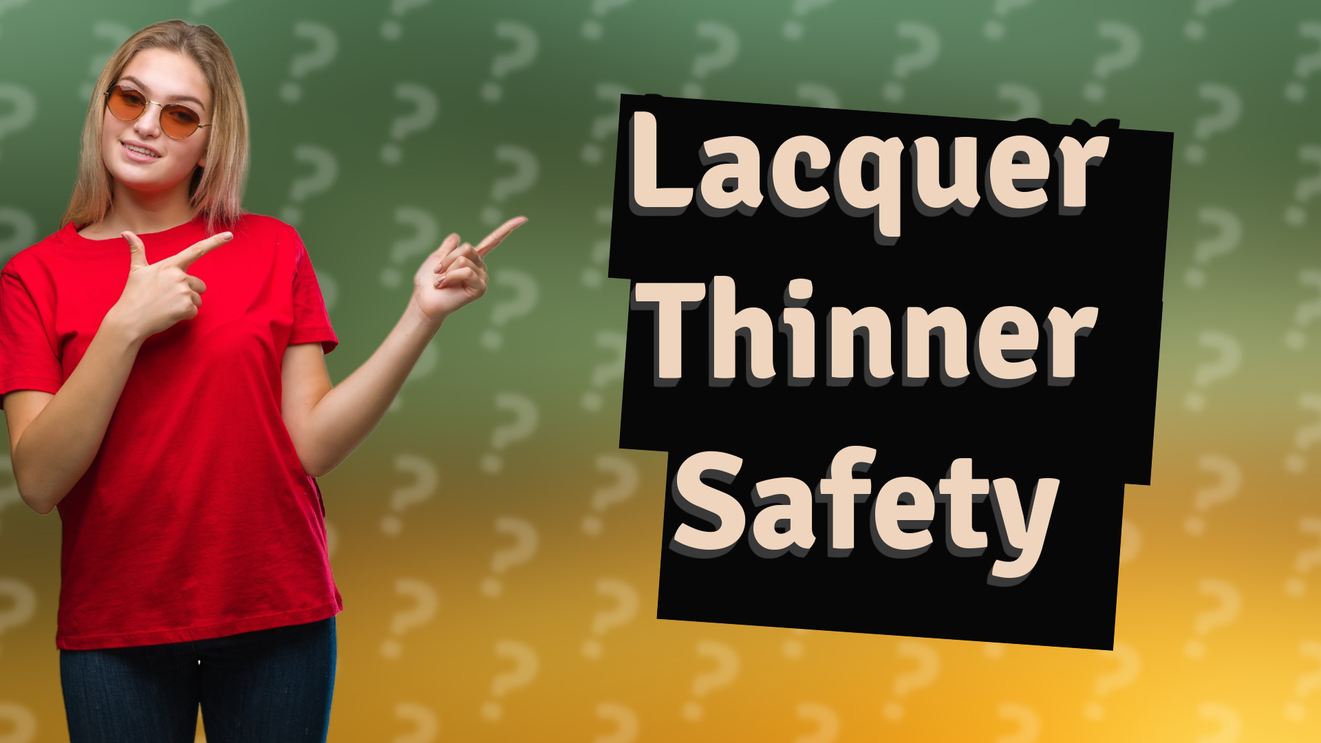 Lacquer Thinner Safety