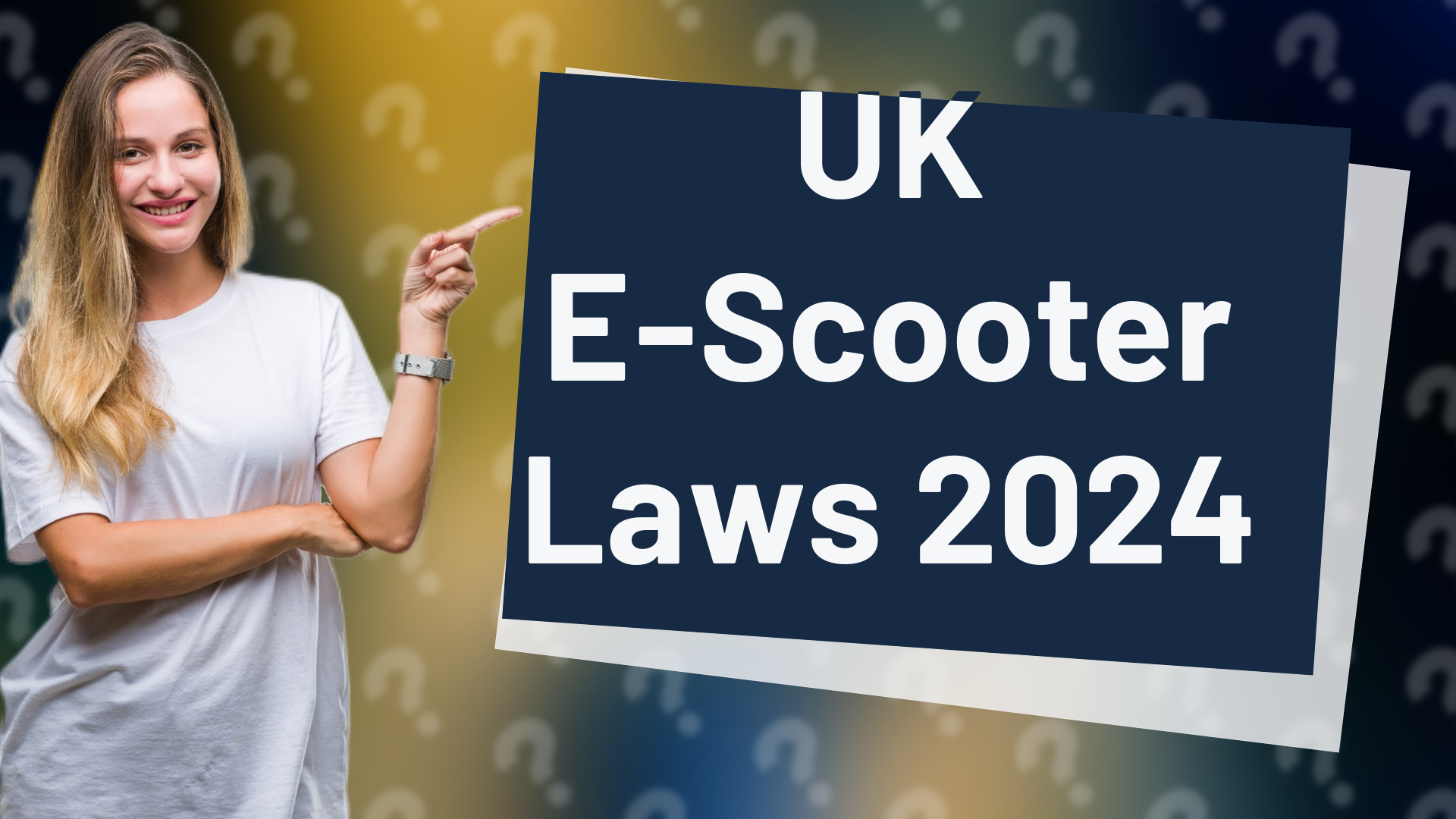 UK E-Scooter Laws 2024