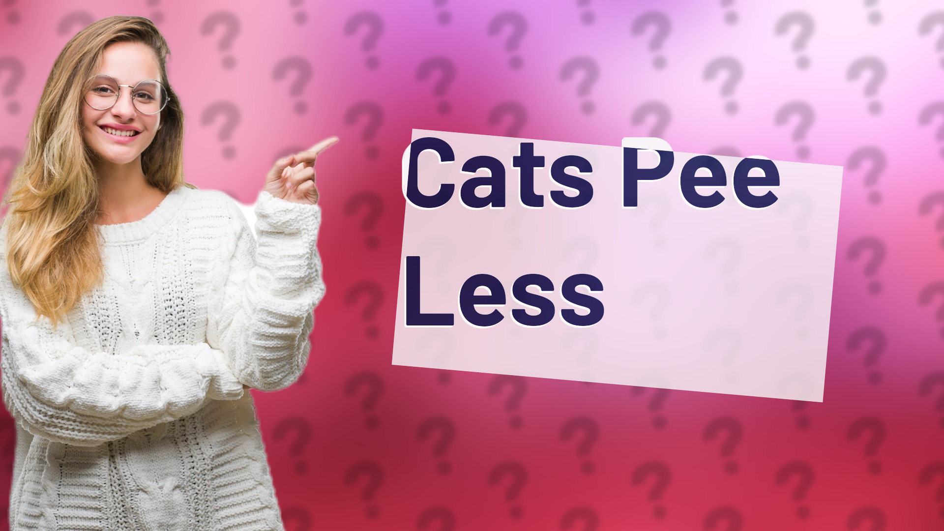 Cats Pee Less