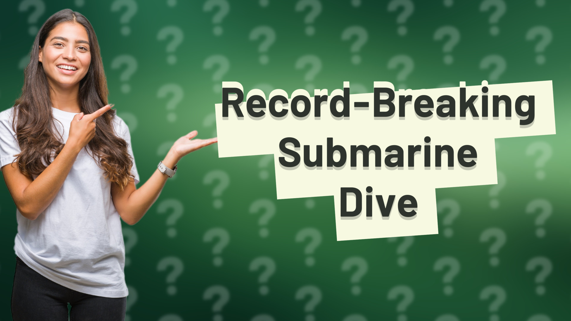 Record-Breaking Submarine Dive